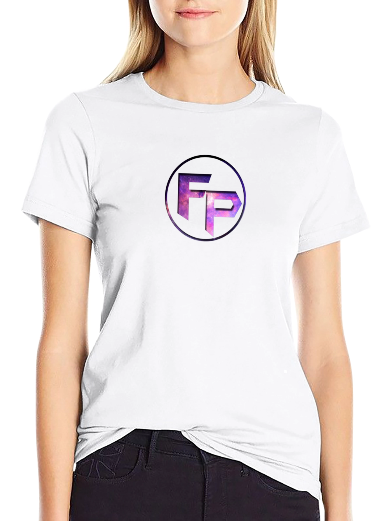 FP Galaxy Logo Black T-Shirt