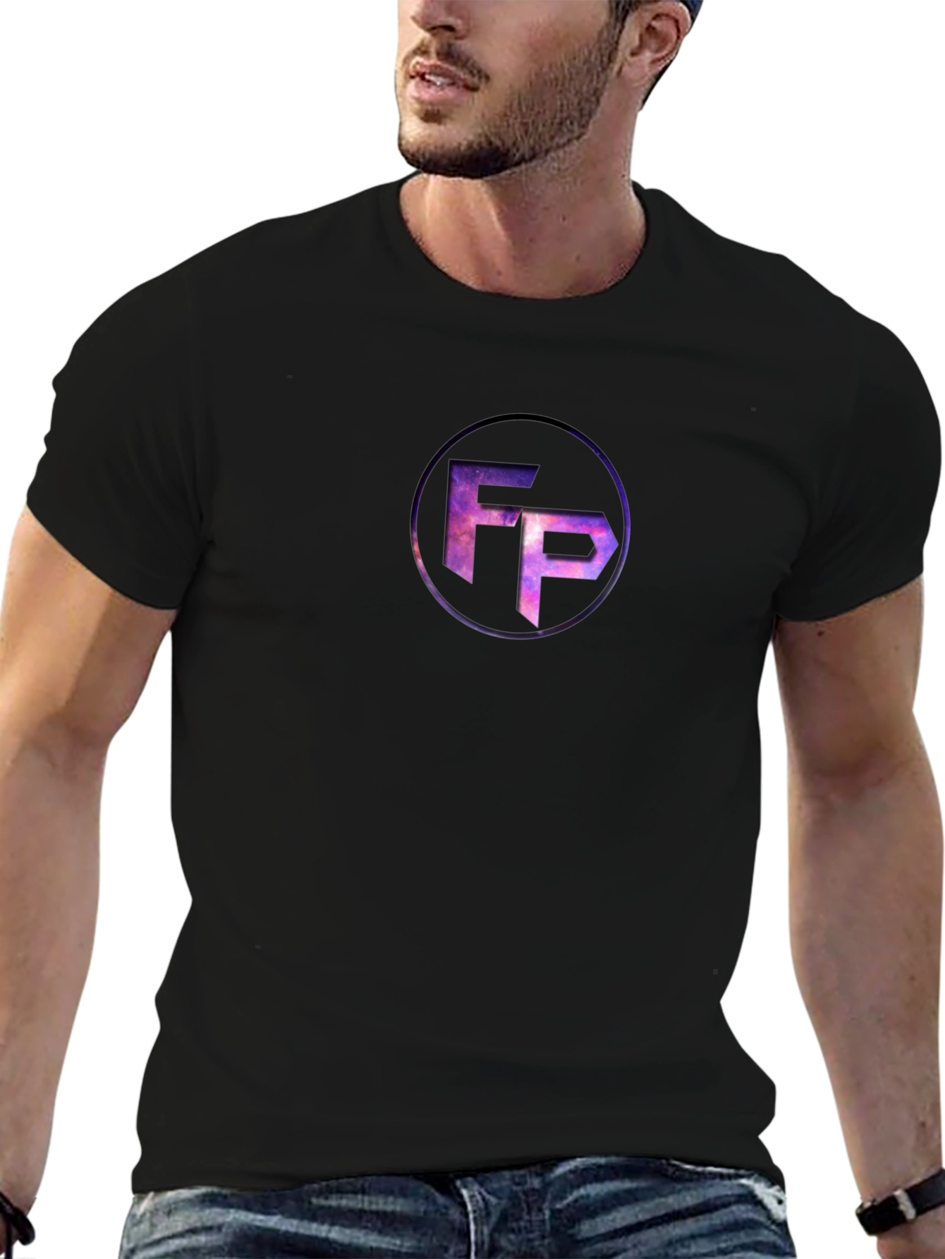 FP Galaxy Logo Black T-Shirt