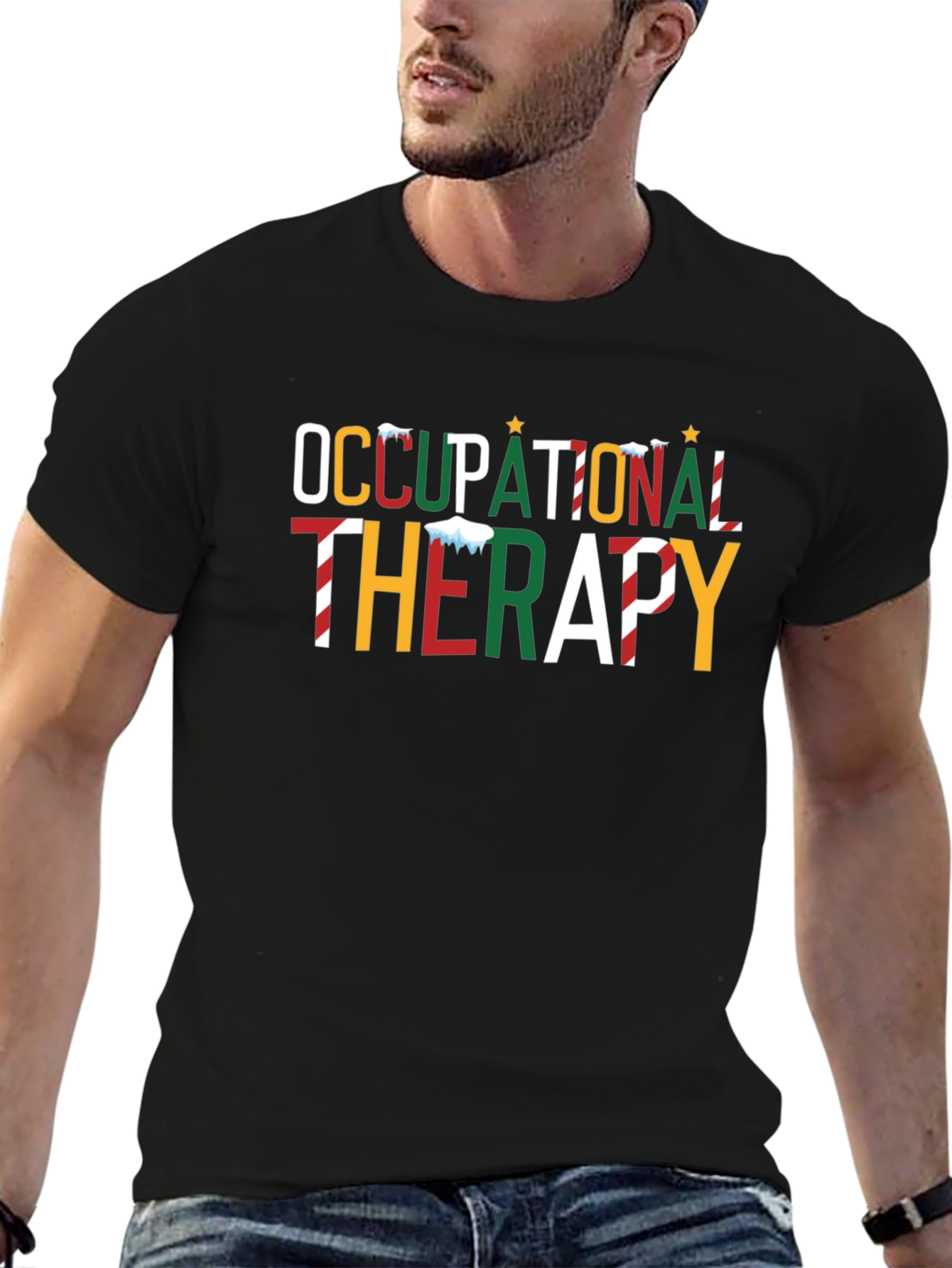 Festive Occupational Therapy Holiday T-Shirt