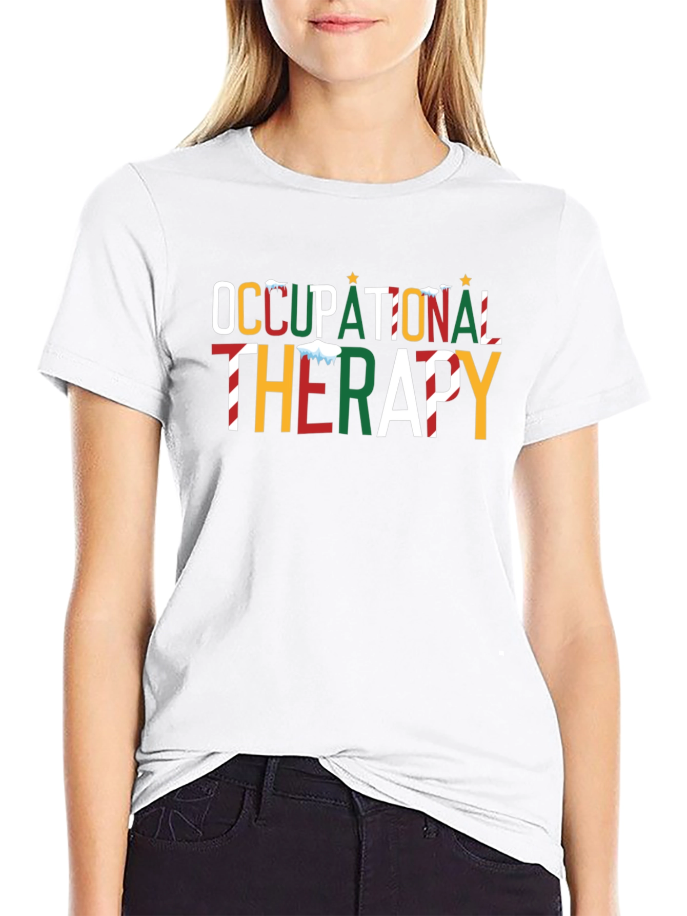 Festive Occupational Therapy Holiday T-Shirt