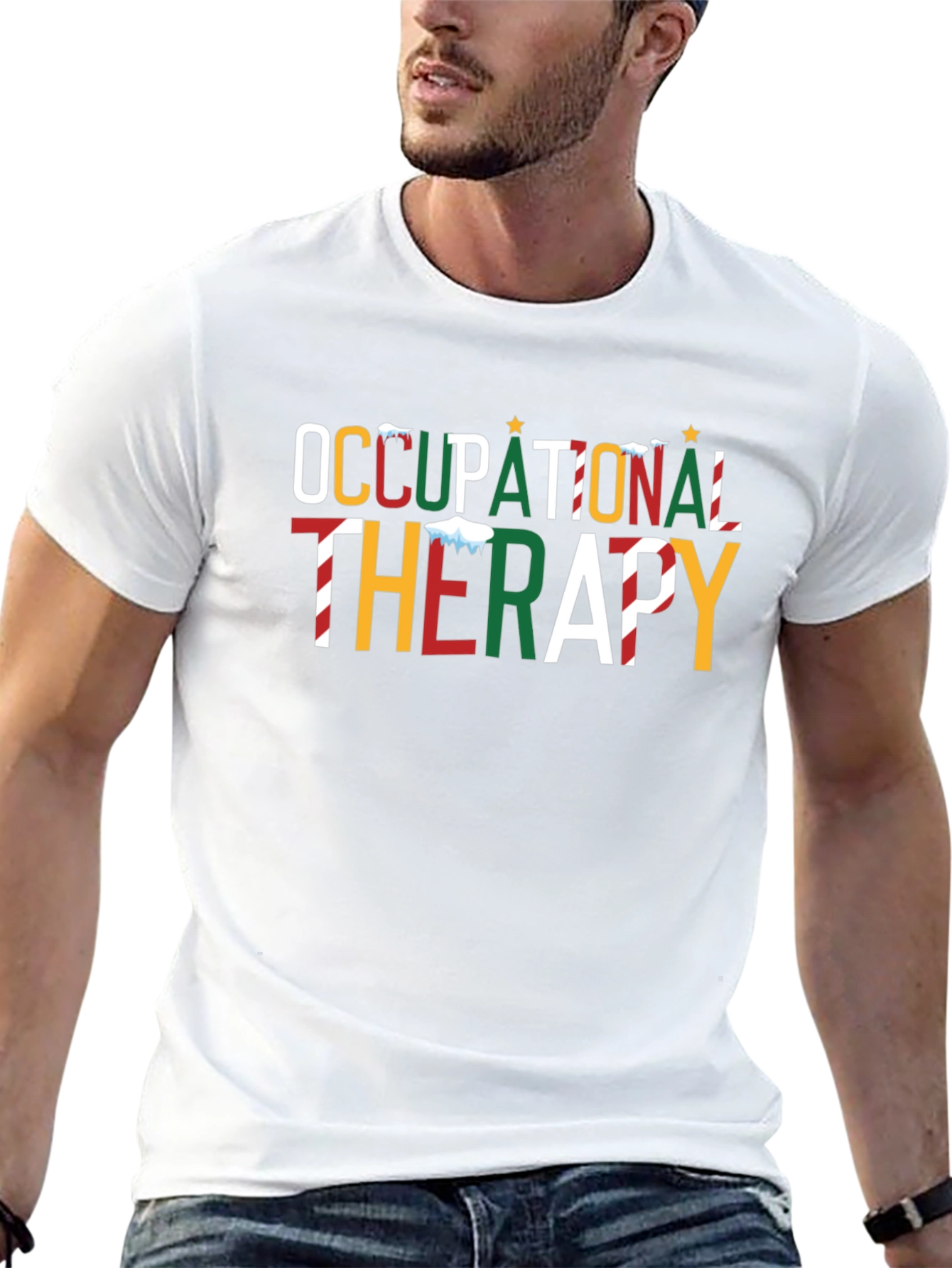 Festive Occupational Therapy Holiday T-Shirt