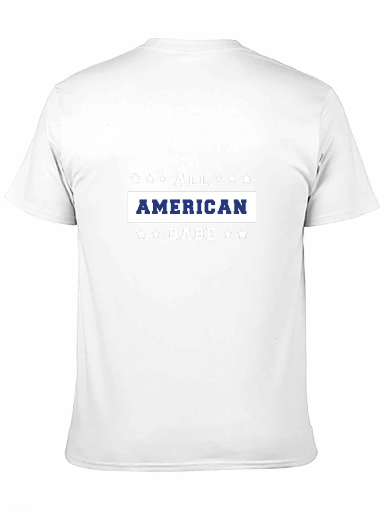 All American Babe Graphic Tee - Patriotic Style