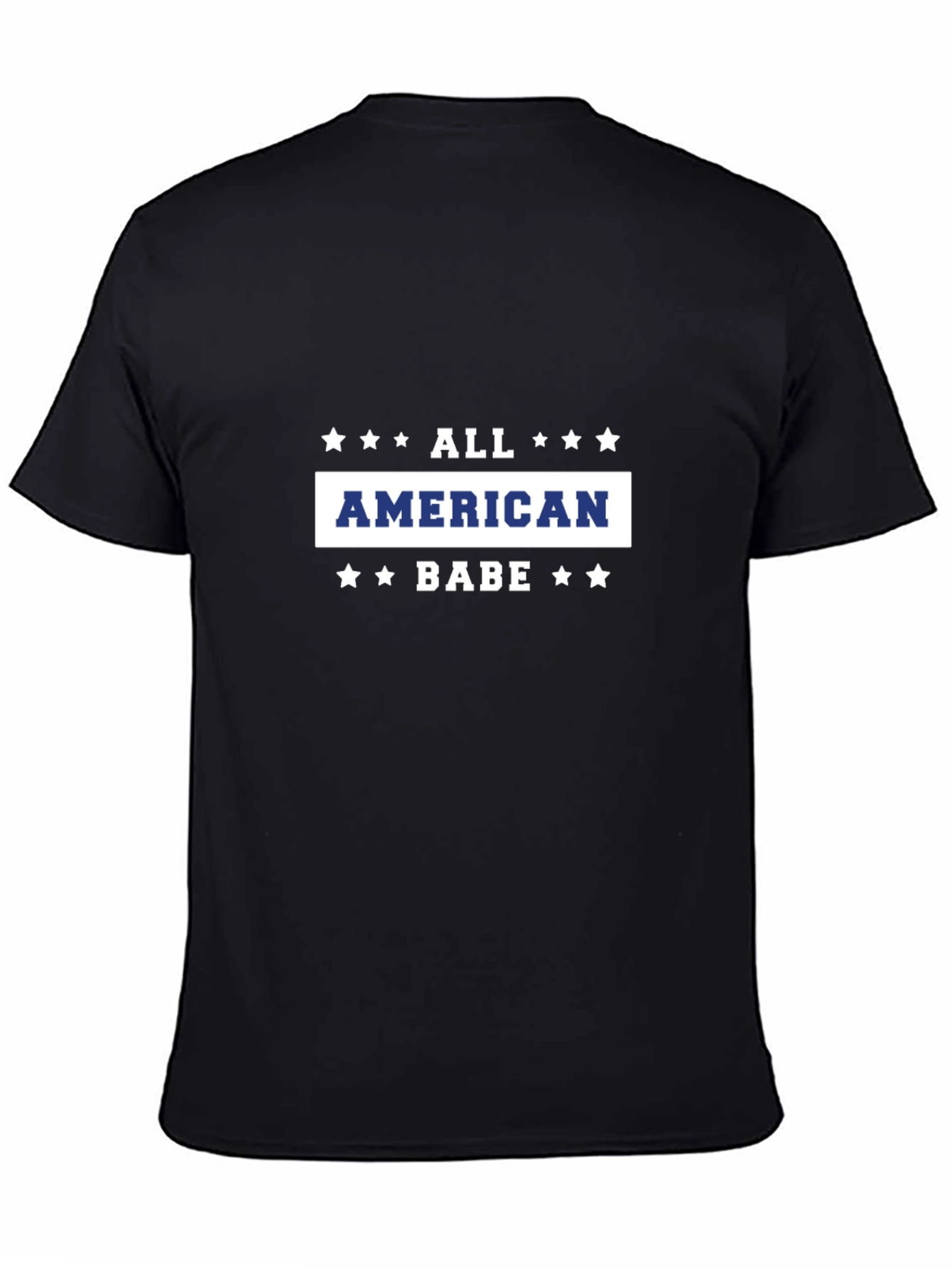 All American Babe Graphic Tee - Patriotic Style