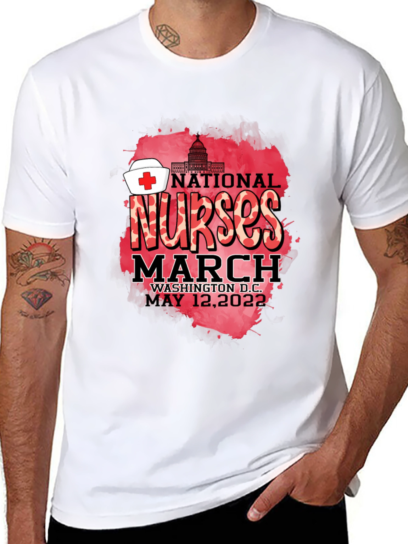 National Nurses March T-Shirt