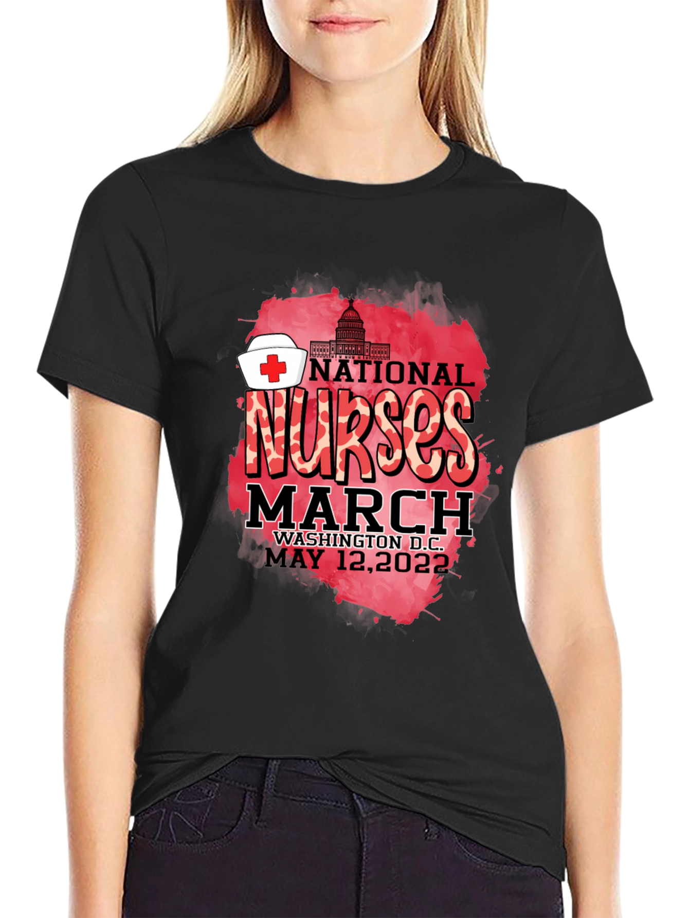 National Nurses March T-Shirt