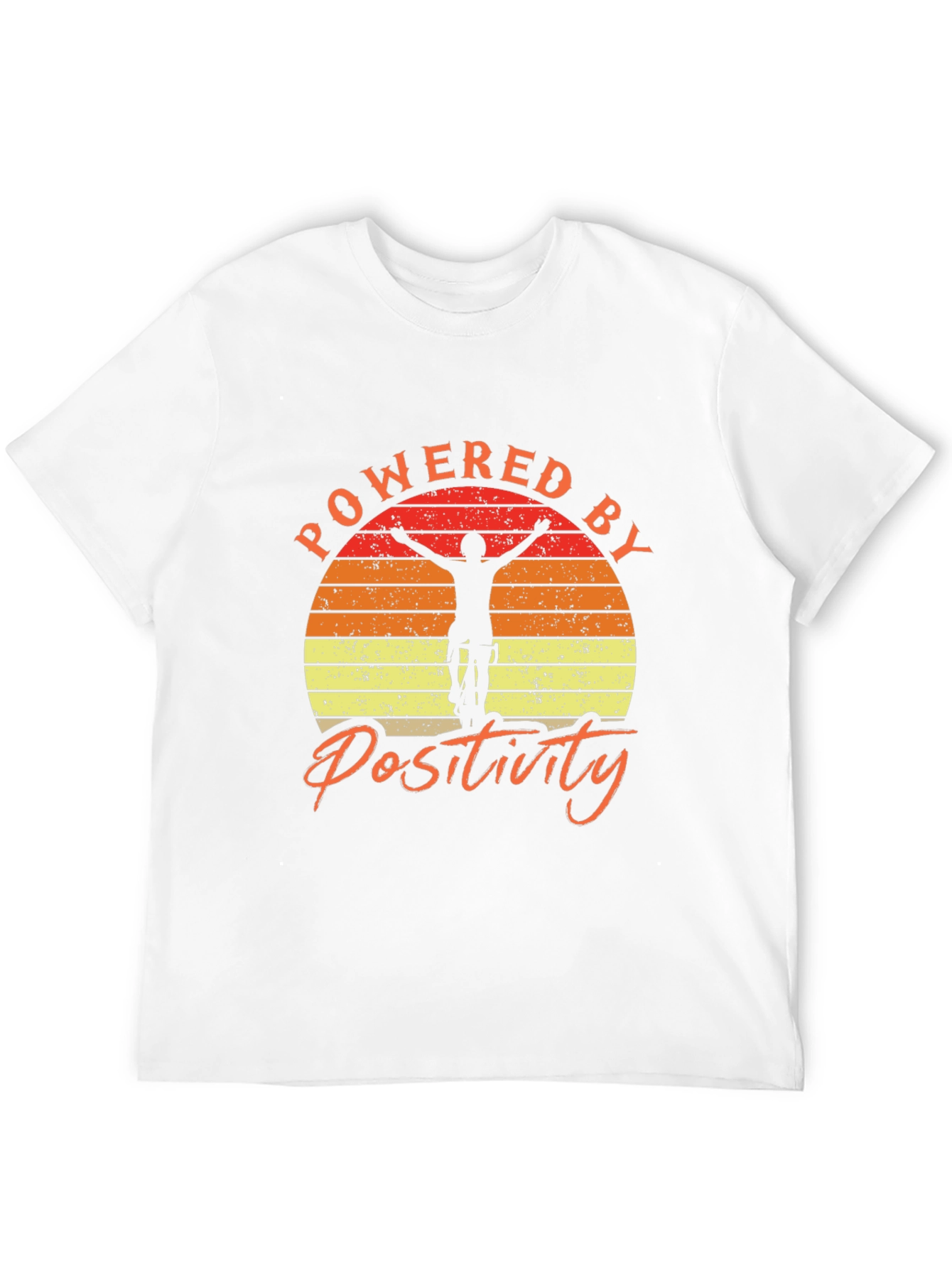 Powered by Positivity Graphic Tee - Mountain Bike