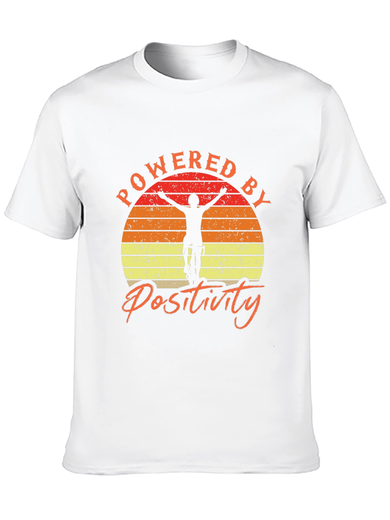 Powered by Positivity Graphic Tee - Mountain Bike