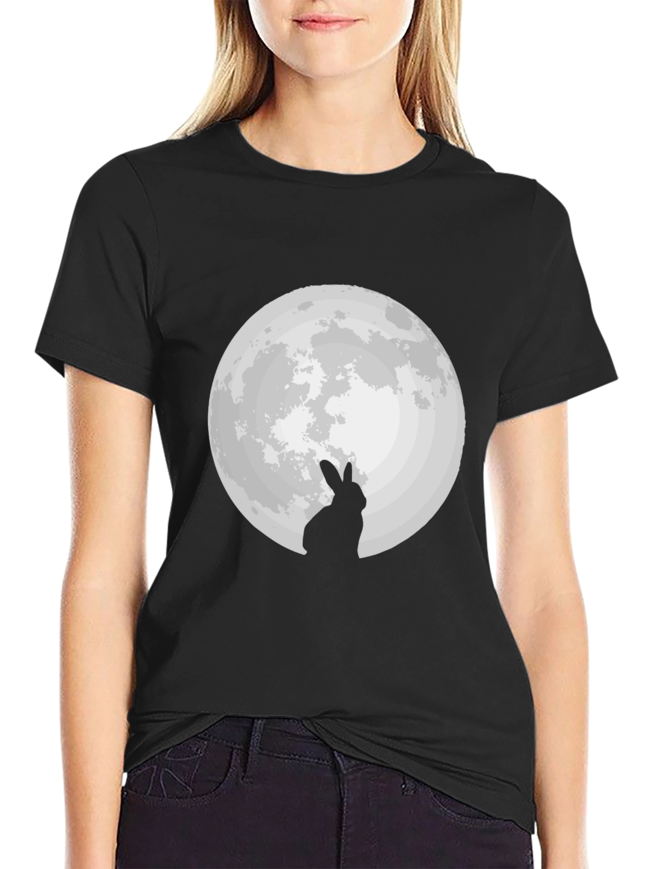 Rabbit Moon Graphic Tee