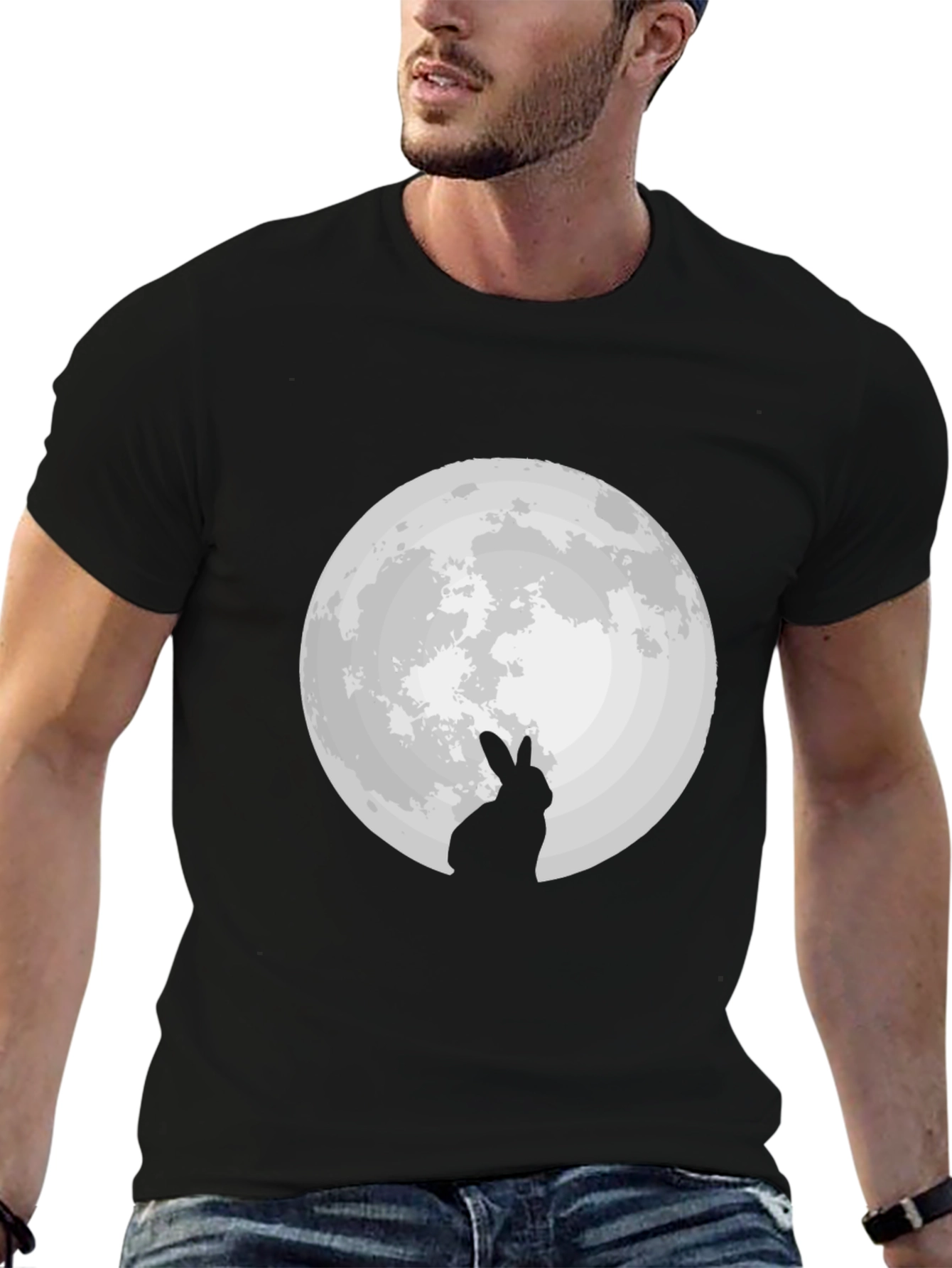 Rabbit Moon Graphic Tee