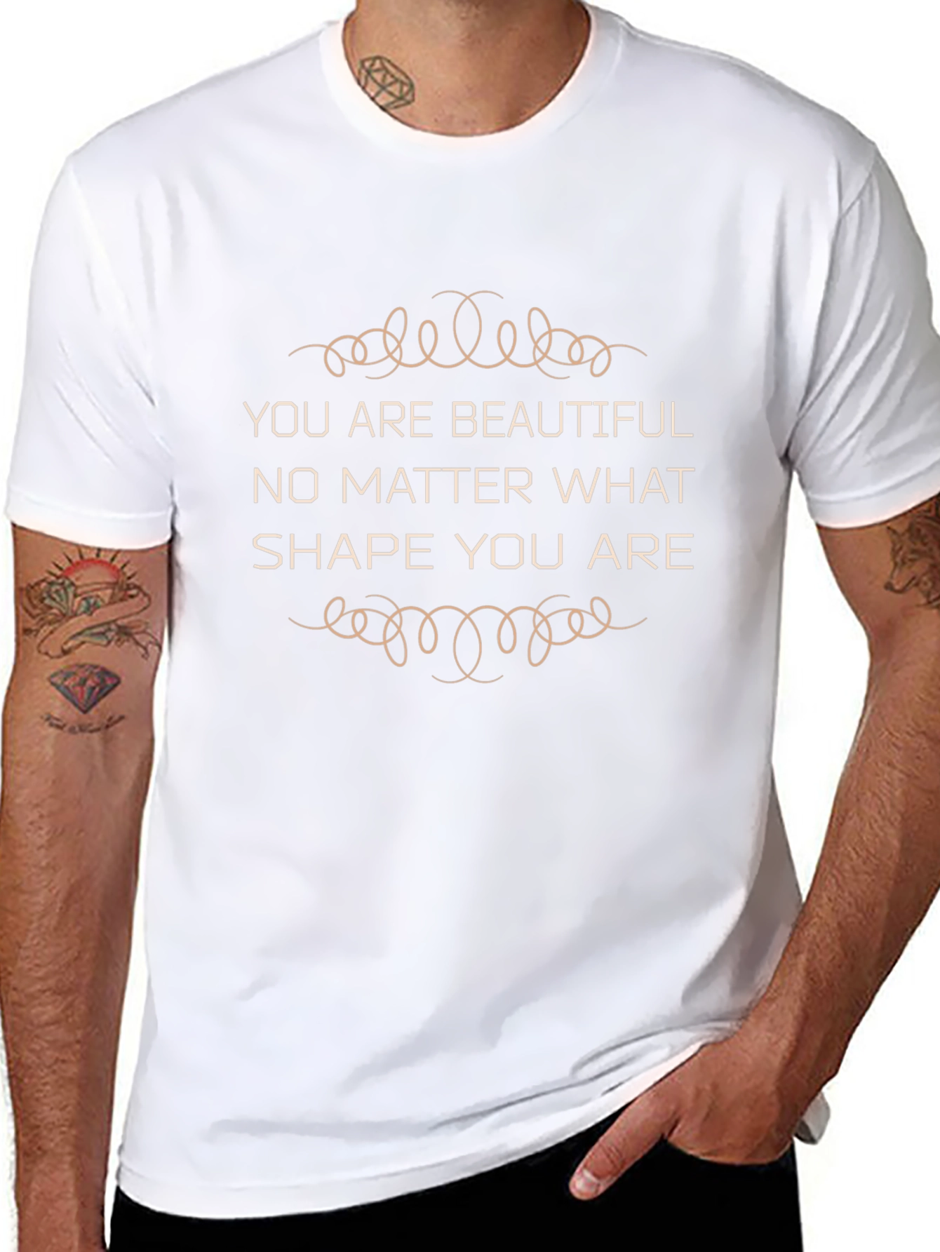 You are Beautiful T-Shirt - Inspirational Quote