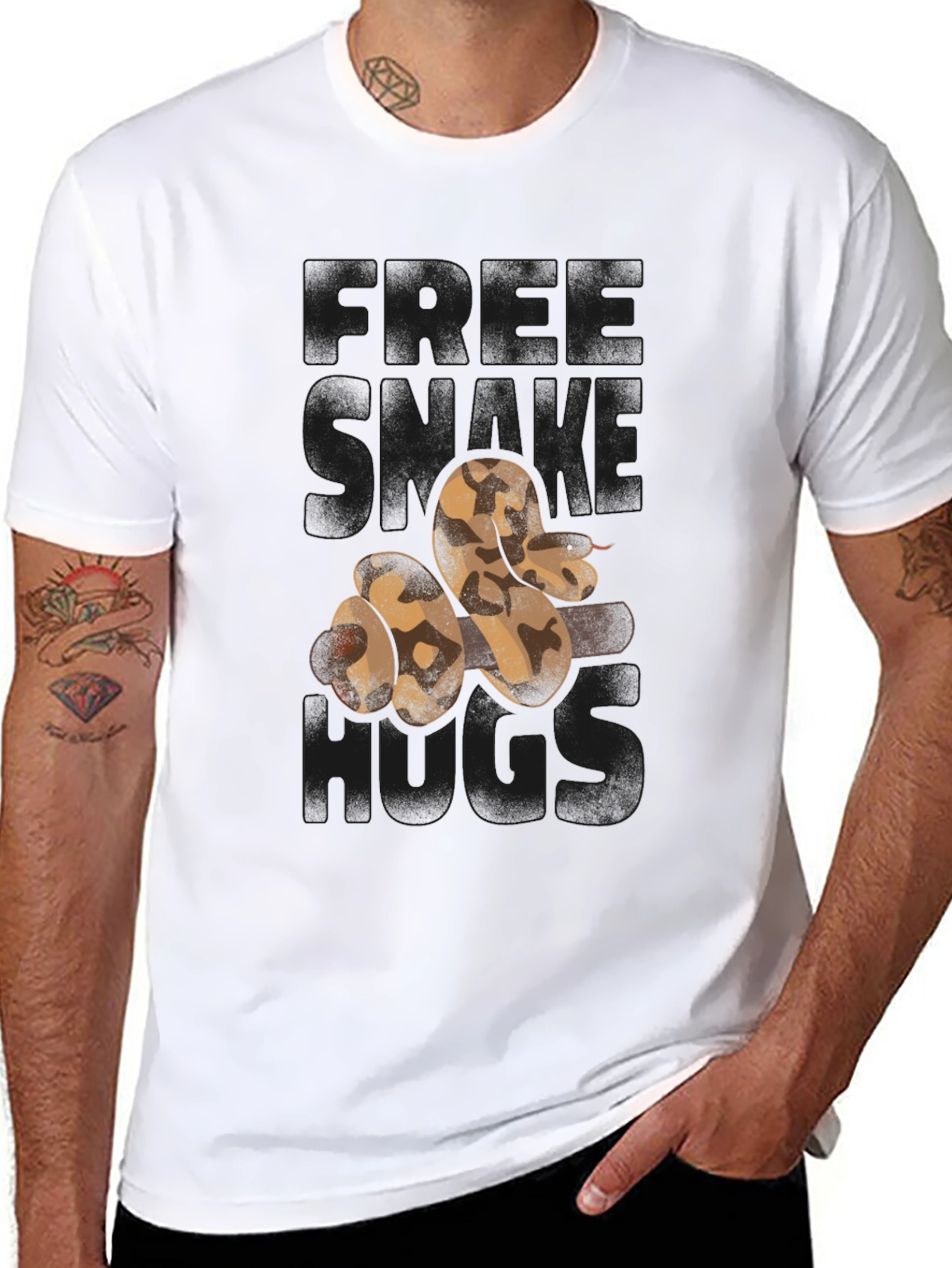 Free Snake Hugs T-Shirt
