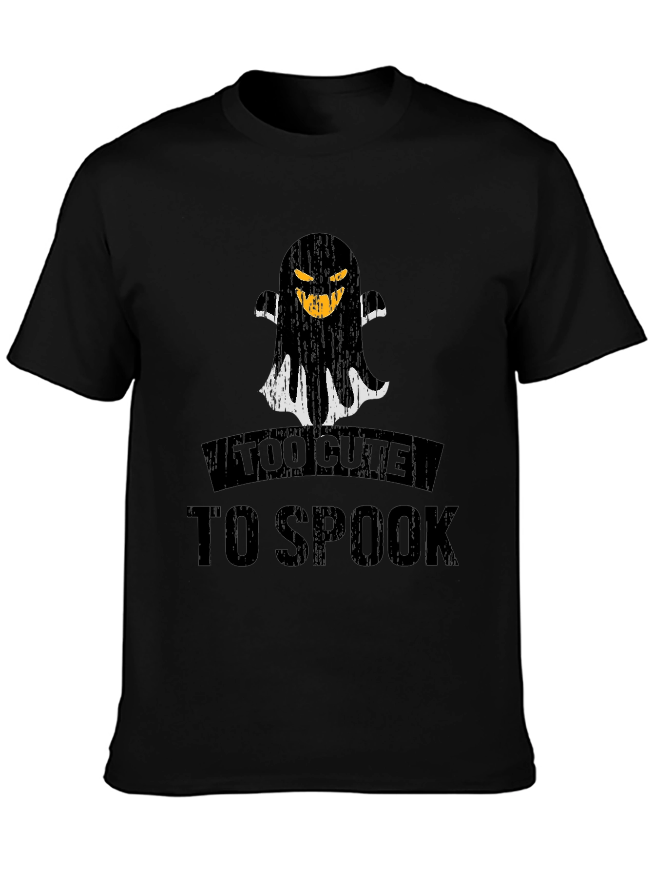 Too Cute to Spook Halloween Ghost T-Shirt
