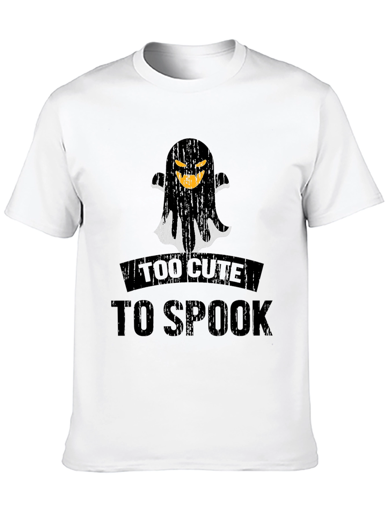 Too Cute to Spook Halloween Ghost T-Shirt