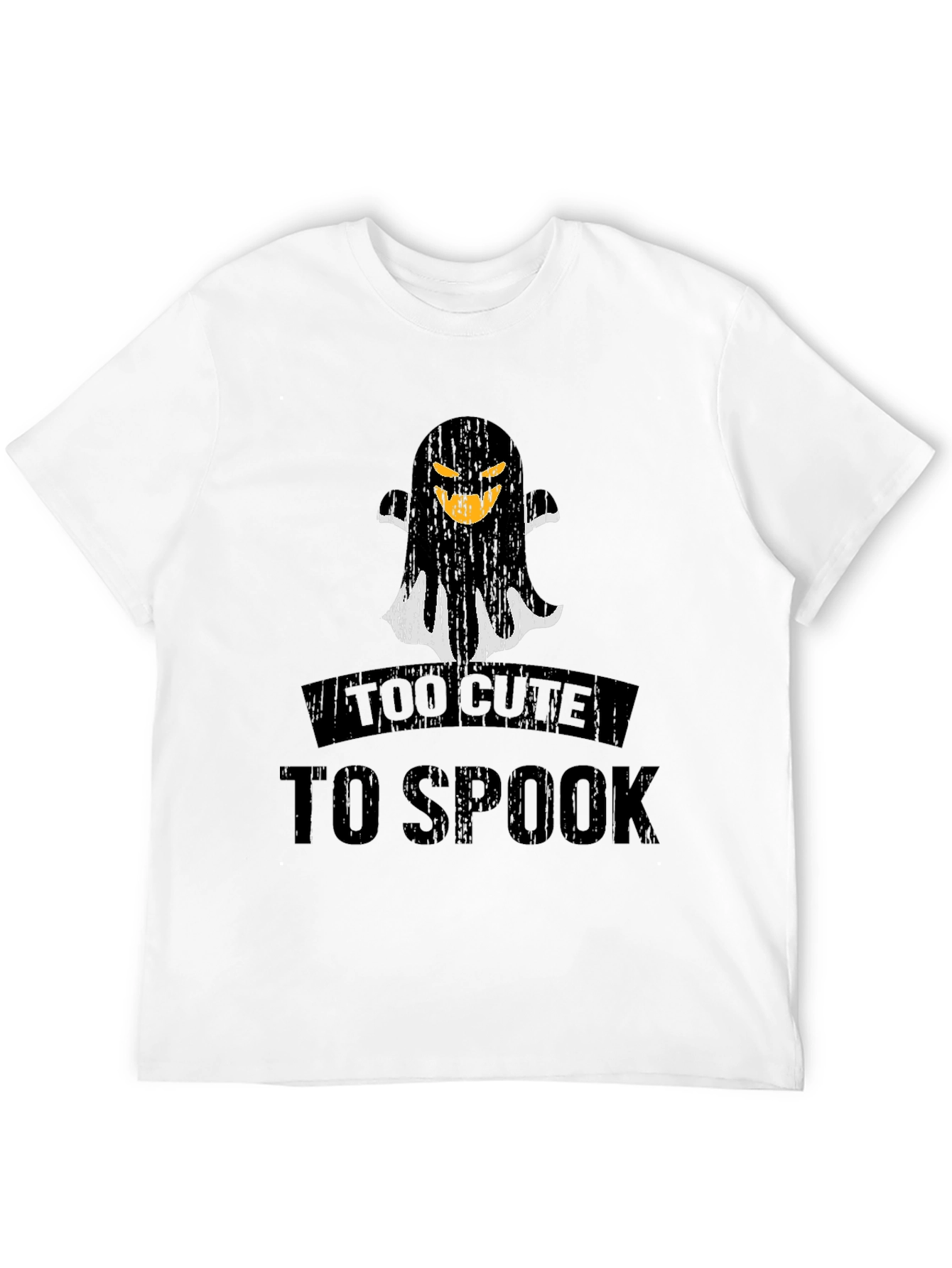 Too Cute to Spook Halloween Ghost T-Shirt
