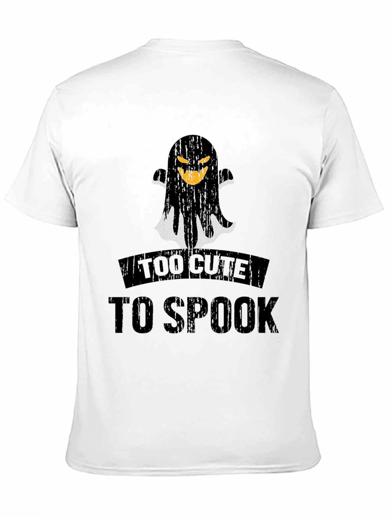 Too Cute to Spook Halloween Ghost T-Shirt