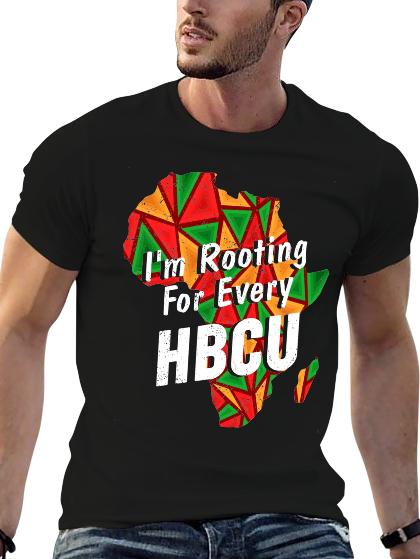 Rooting for Every HBCU Africa T-Shirt