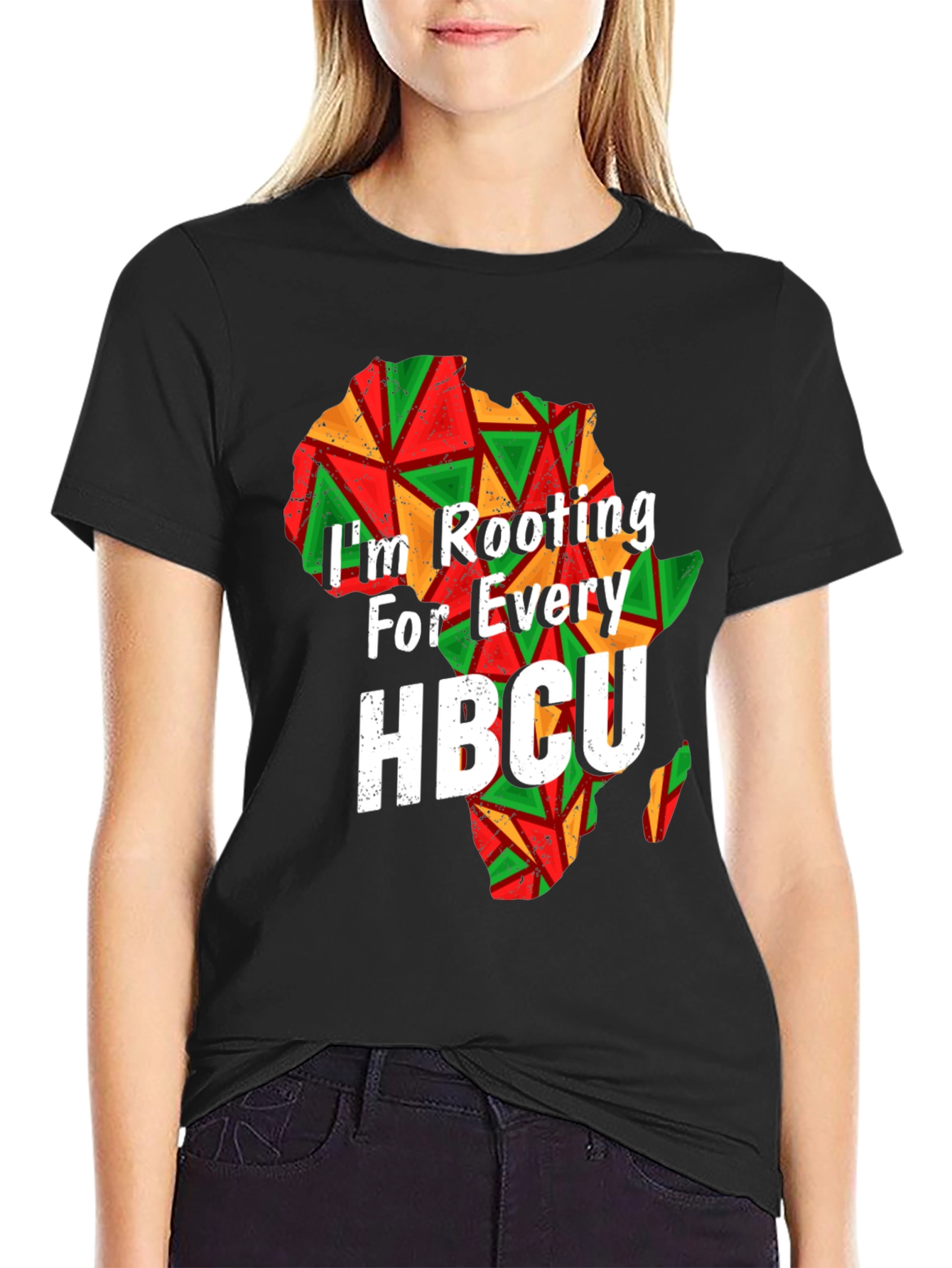 Rooting for Every HBCU Africa T-Shirt
