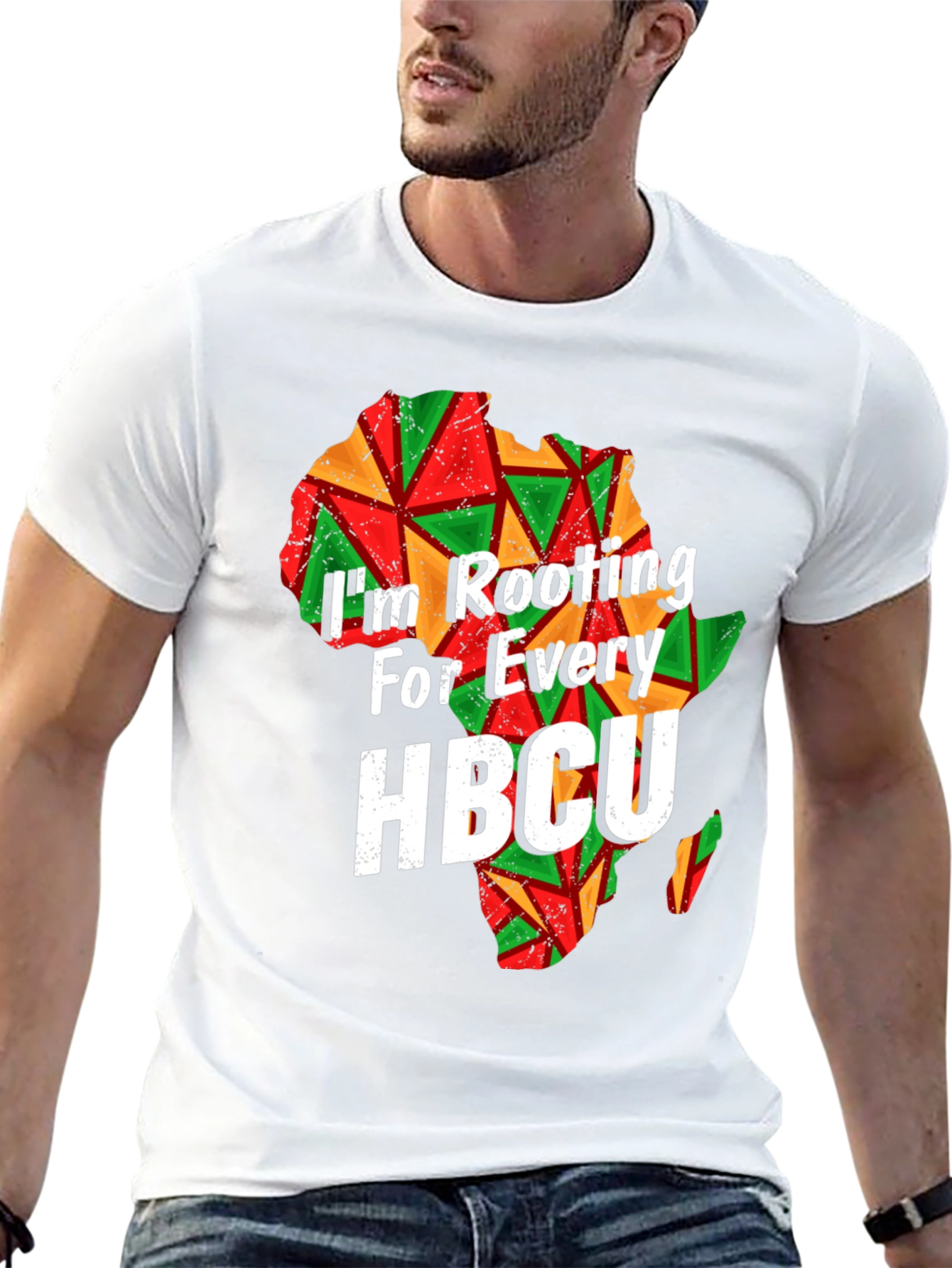 Rooting for Every HBCU Africa T-Shirt