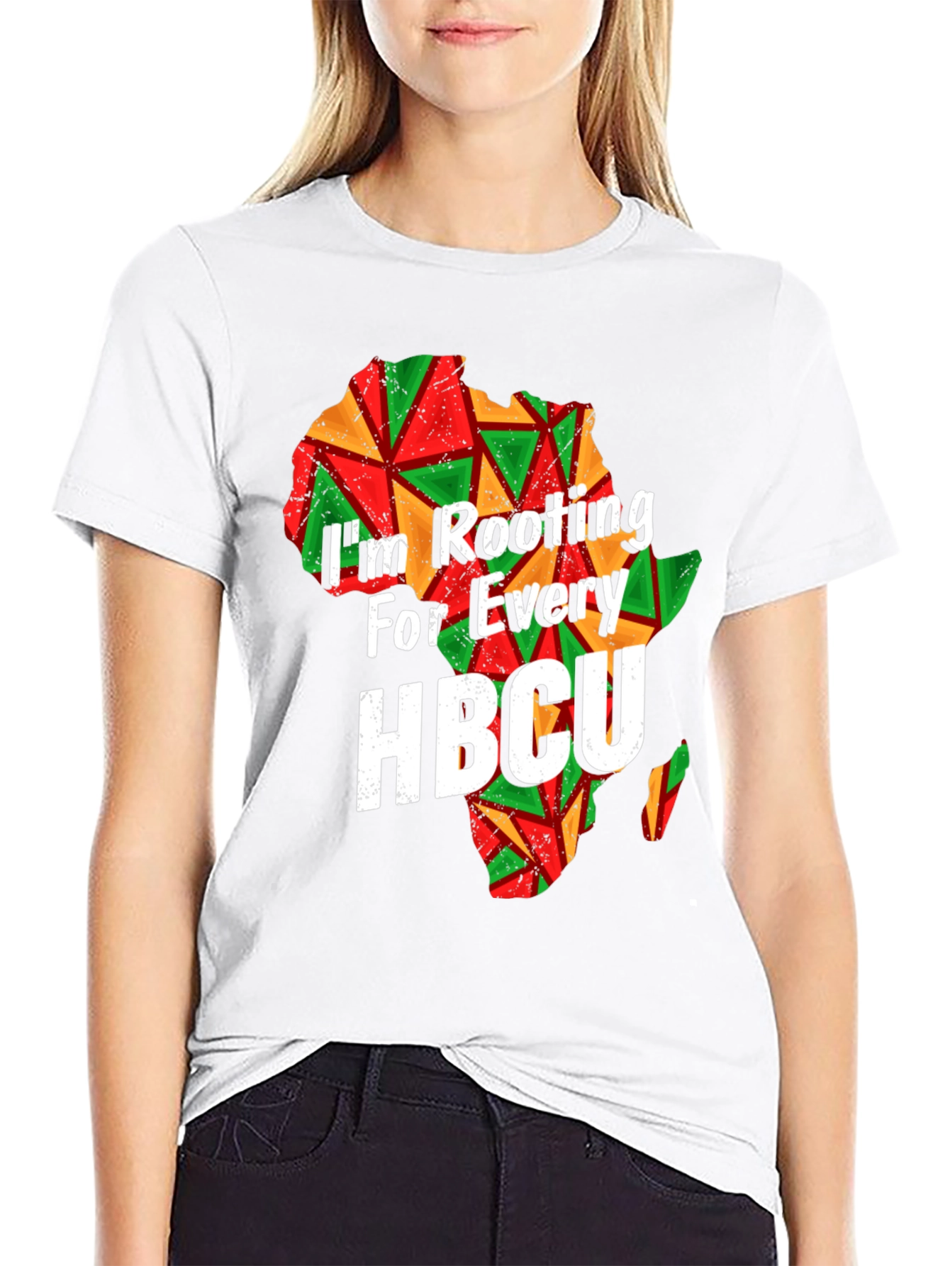 Rooting for Every HBCU Africa T-Shirt