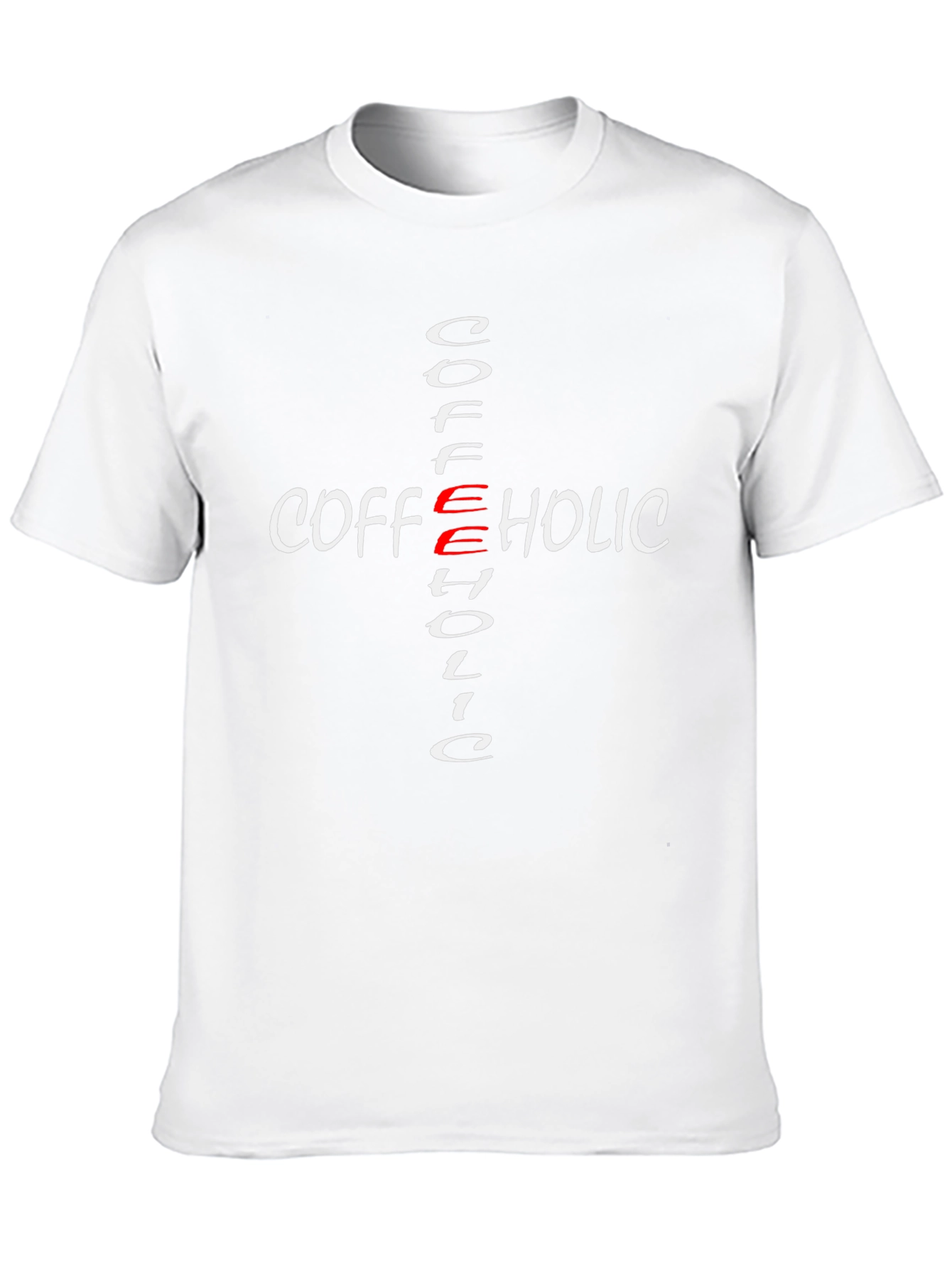Coffeeholic Cross Graphic T-Shirt - Casual Style