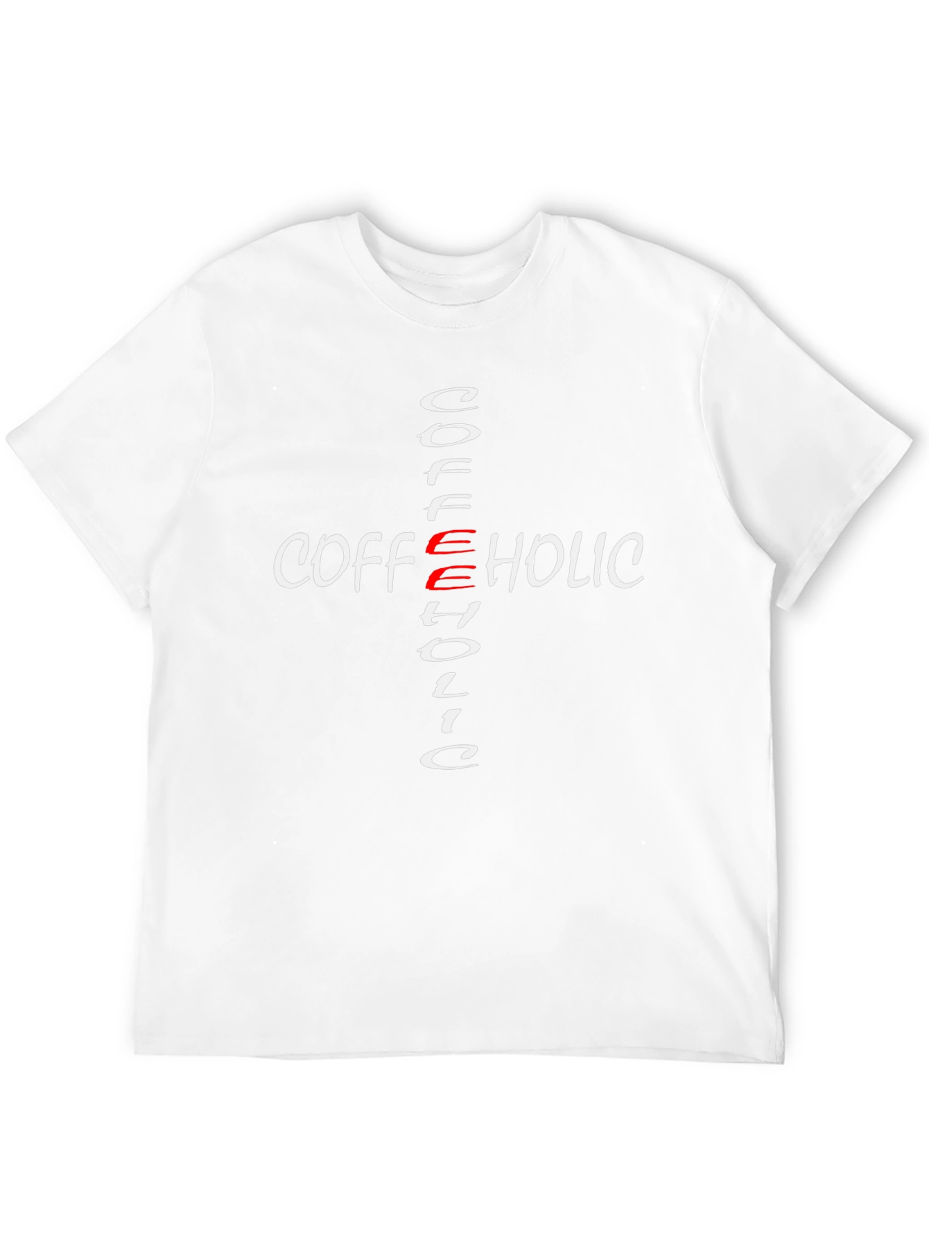 Coffeeholic Cross Graphic T-Shirt - Casual Style