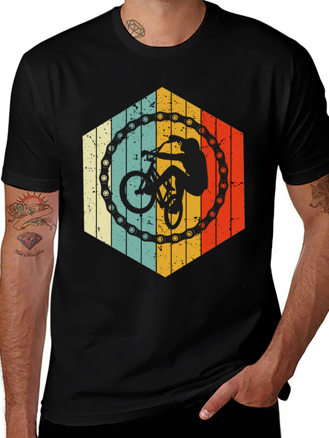 Retro Mountain Bike T-Shirt