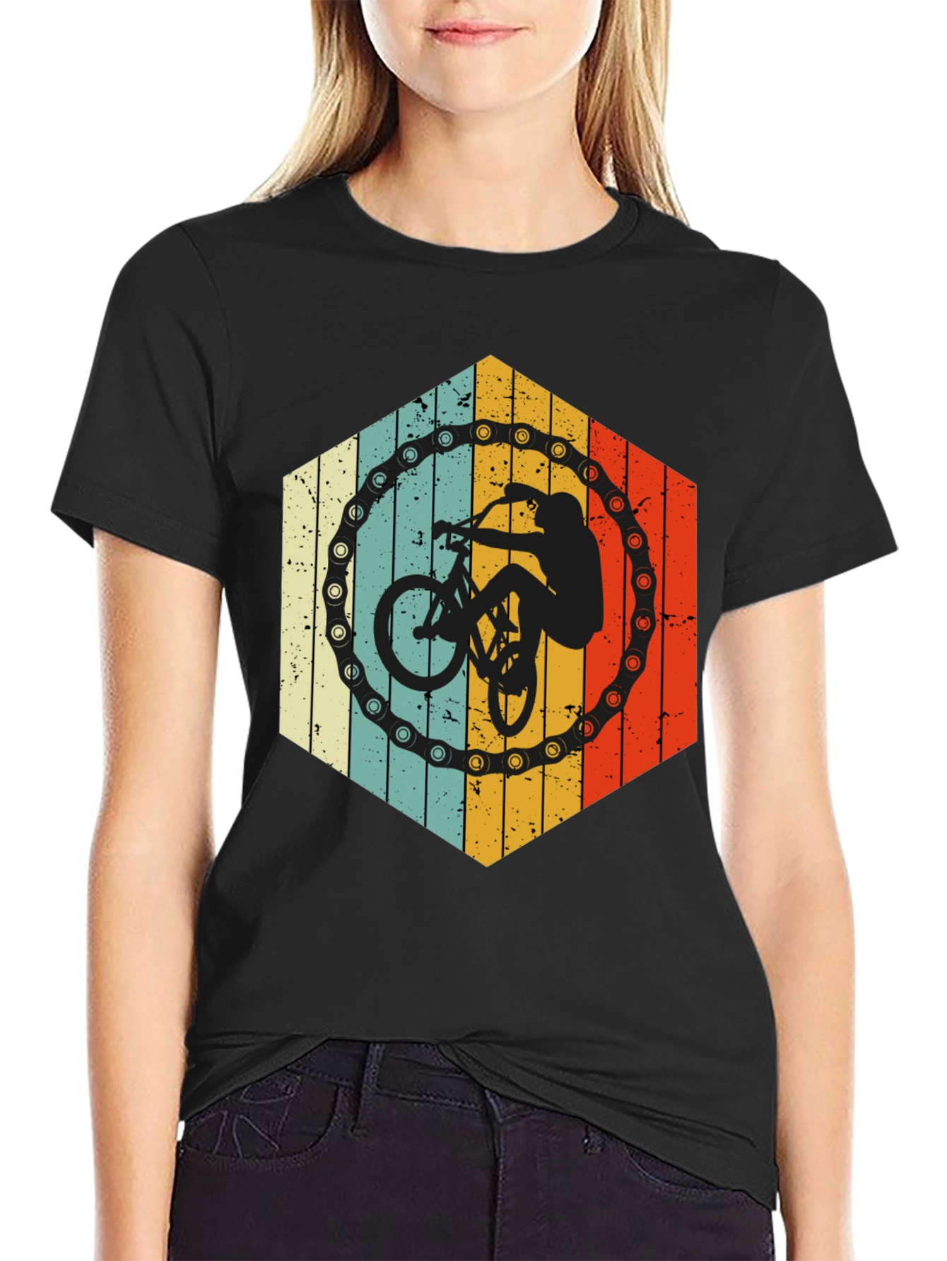 Retro Mountain Bike T-Shirt