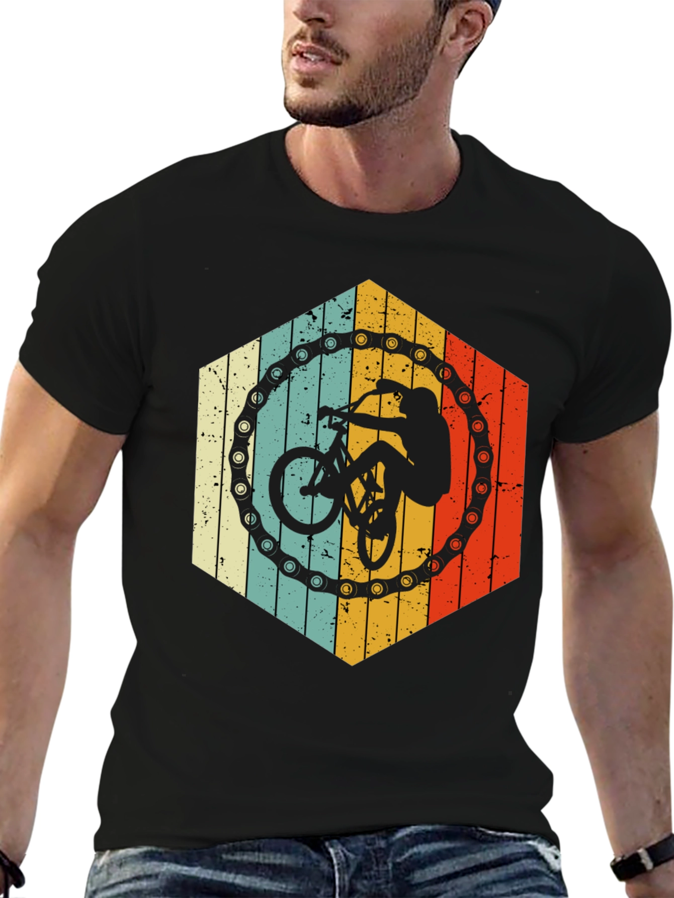 Retro Mountain Bike T-Shirt