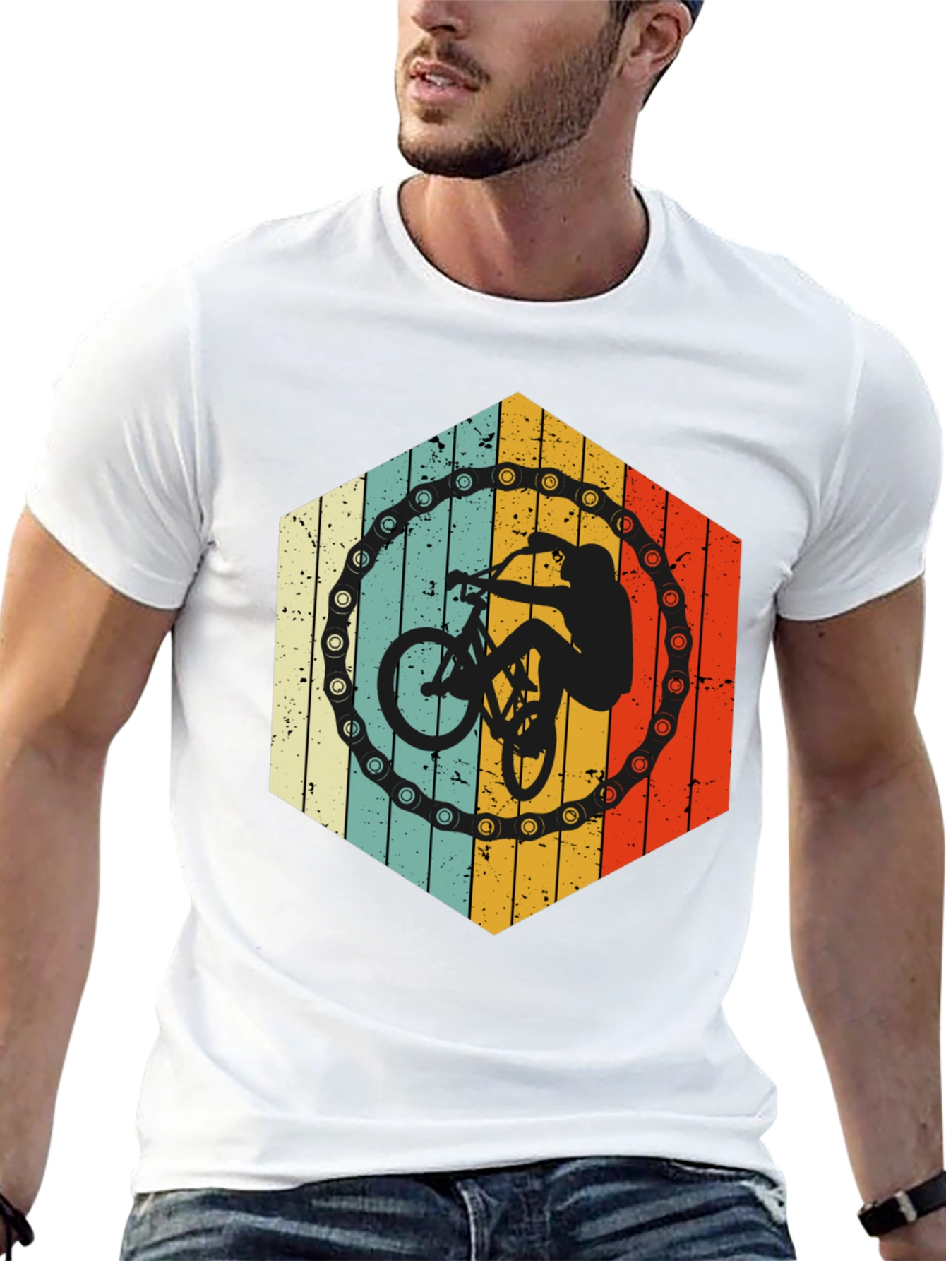Retro Mountain Bike T-Shirt
