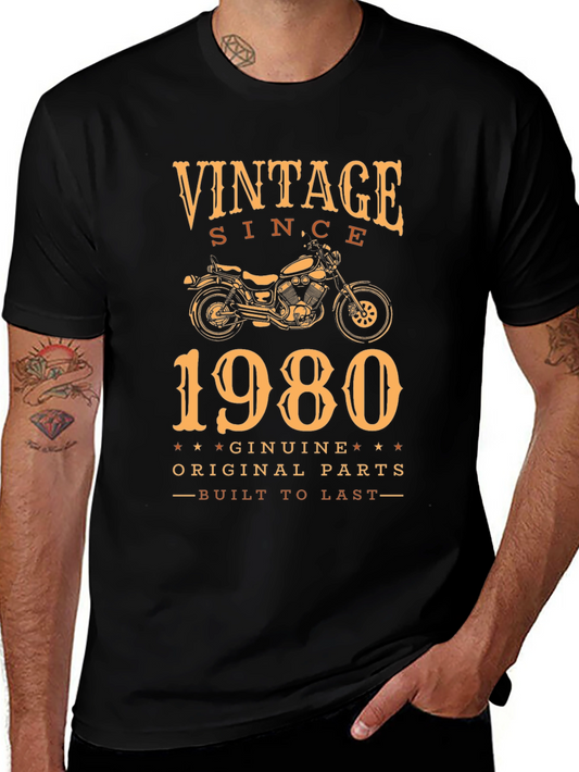 Vintage 1980 Motorcycle T-Shirt