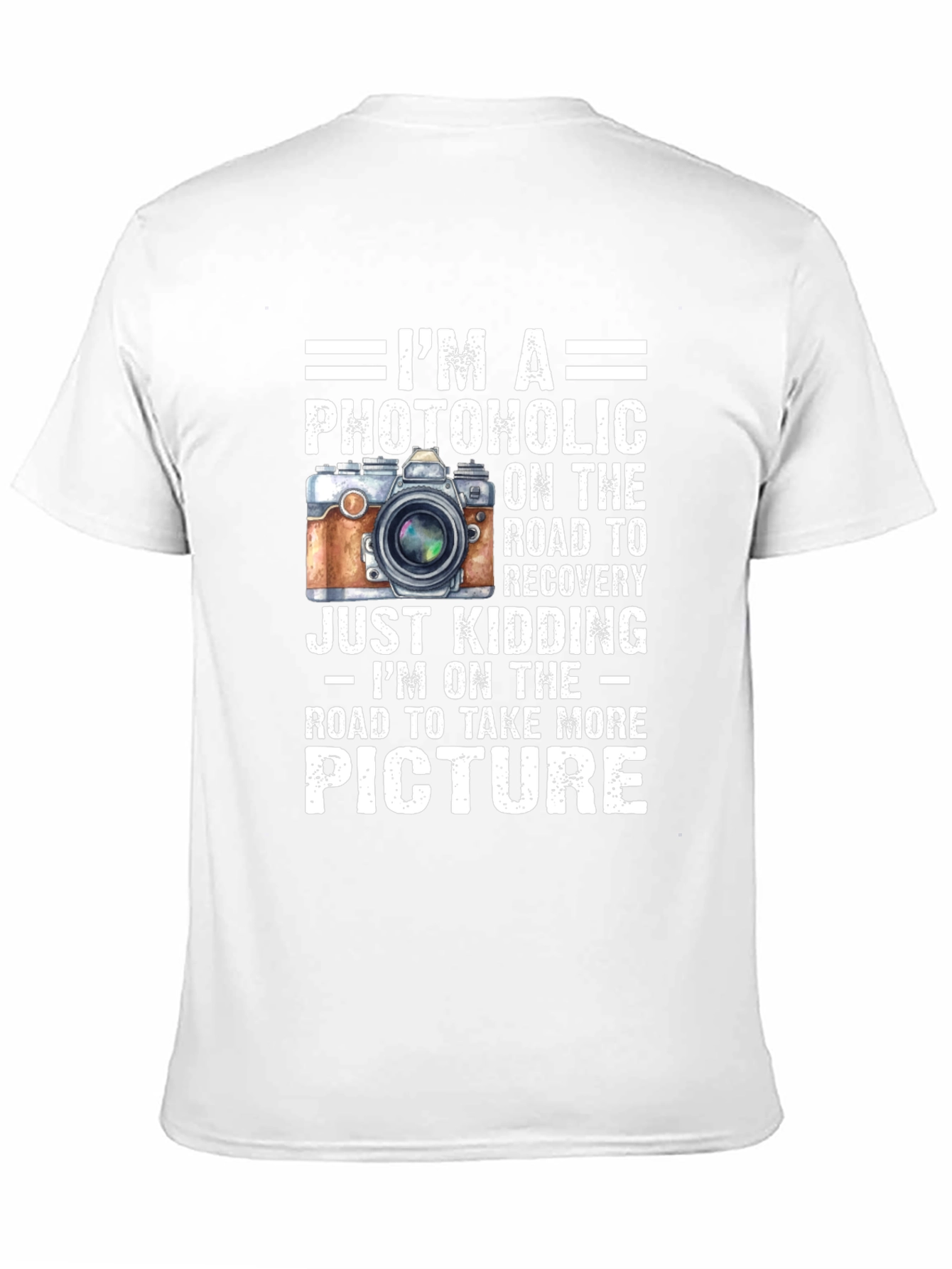 Photoholic Camera Lover Graphic T-Shirt