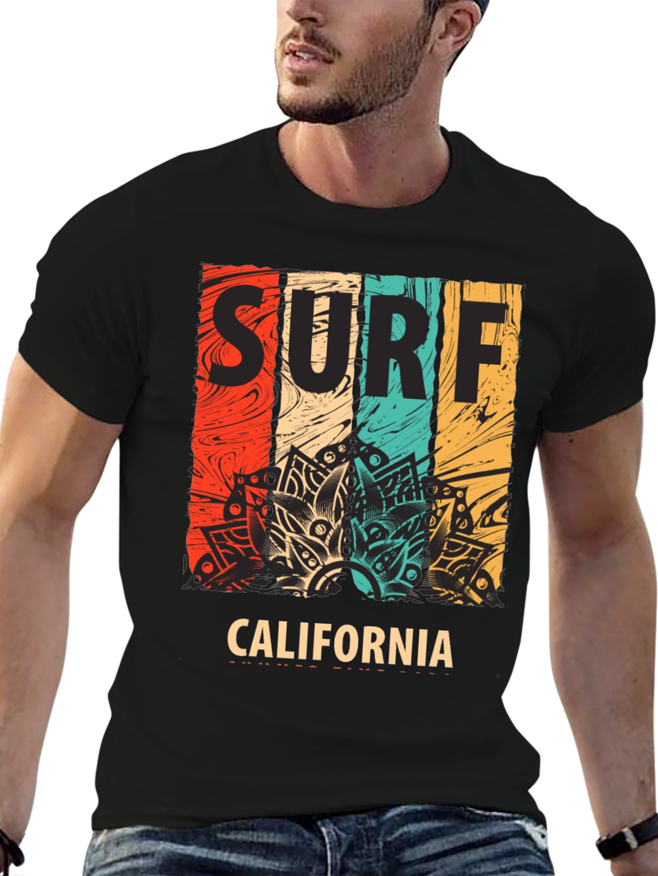 Surf California Graphic Tee