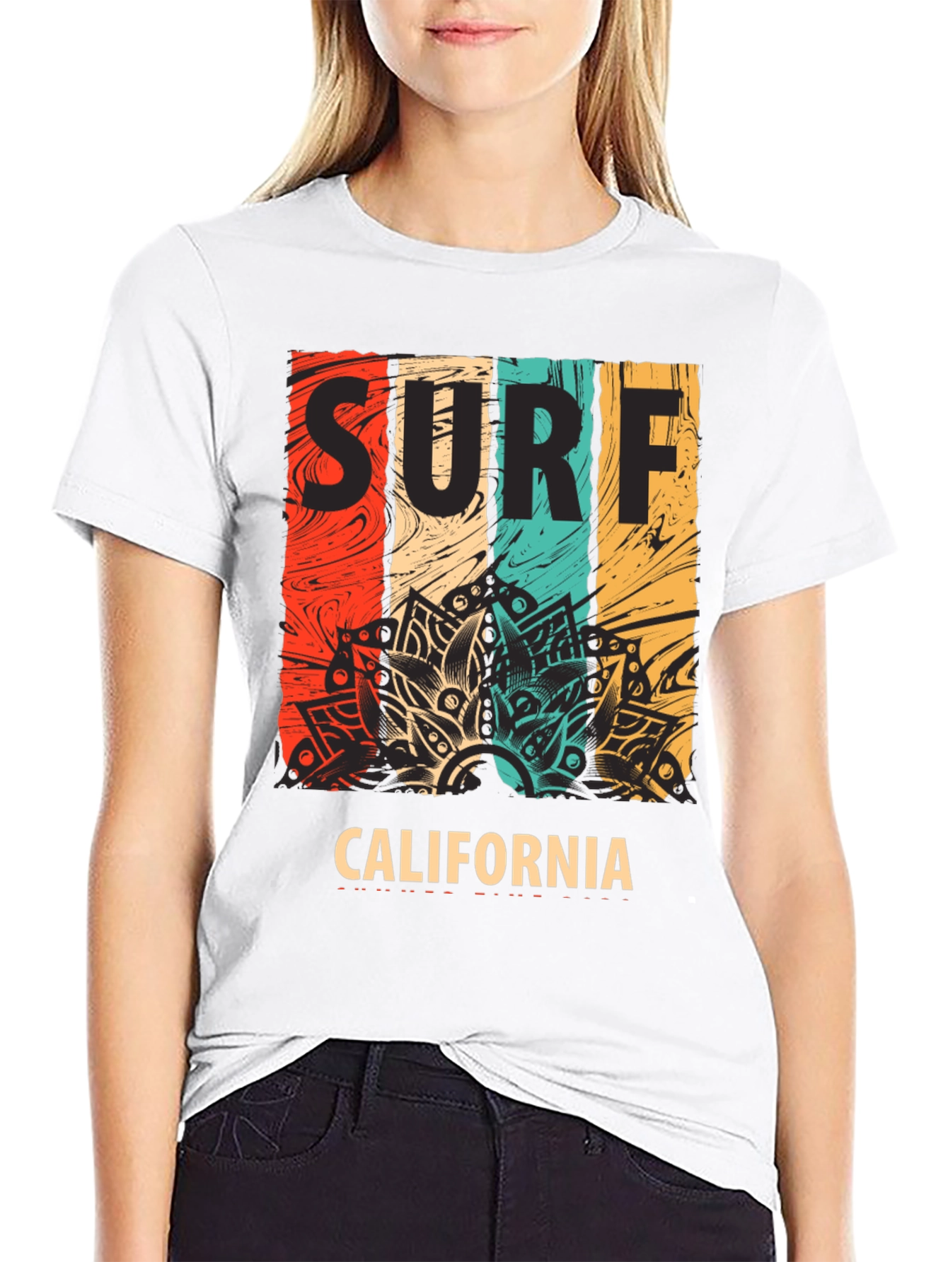Surf California Graphic Tee