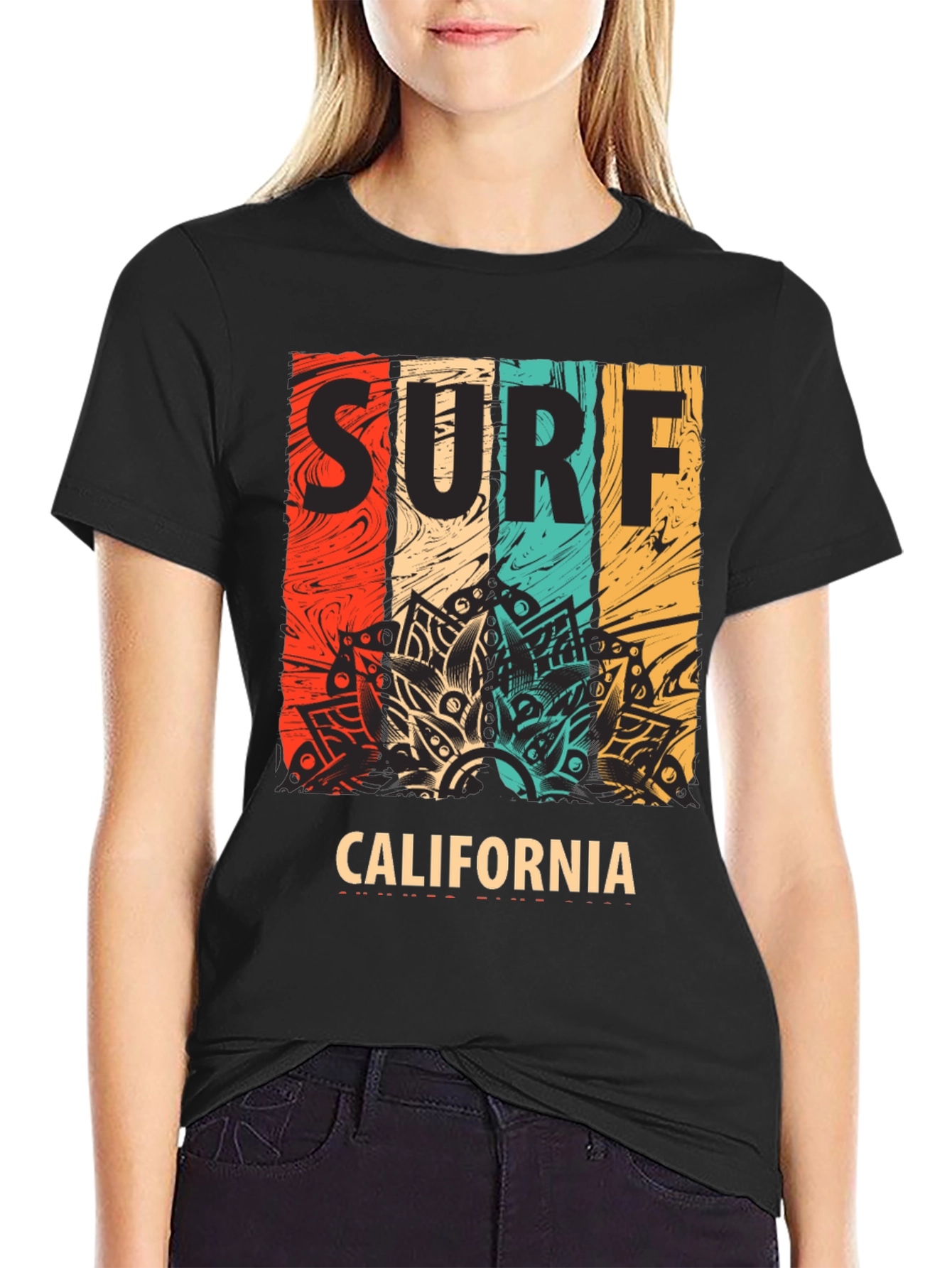 Surf California Graphic Tee