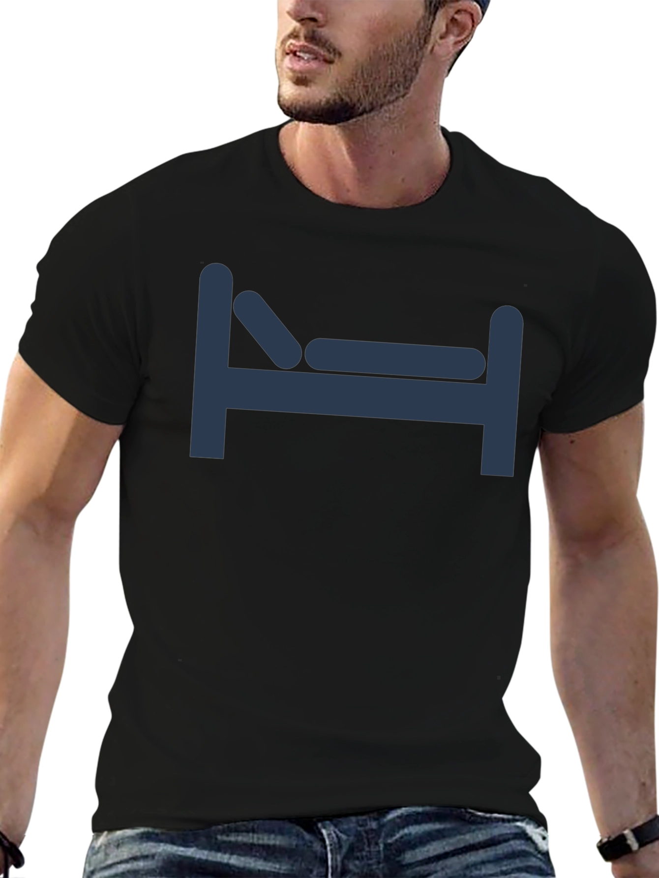 Sleep Mode T-Shirt - Comfortable Black Tee