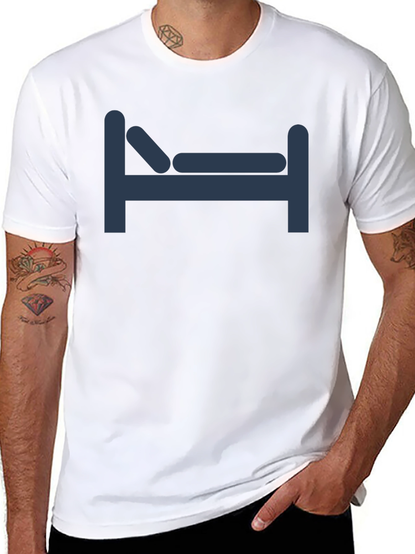 Sleep Mode T-Shirt - Comfortable Black Tee