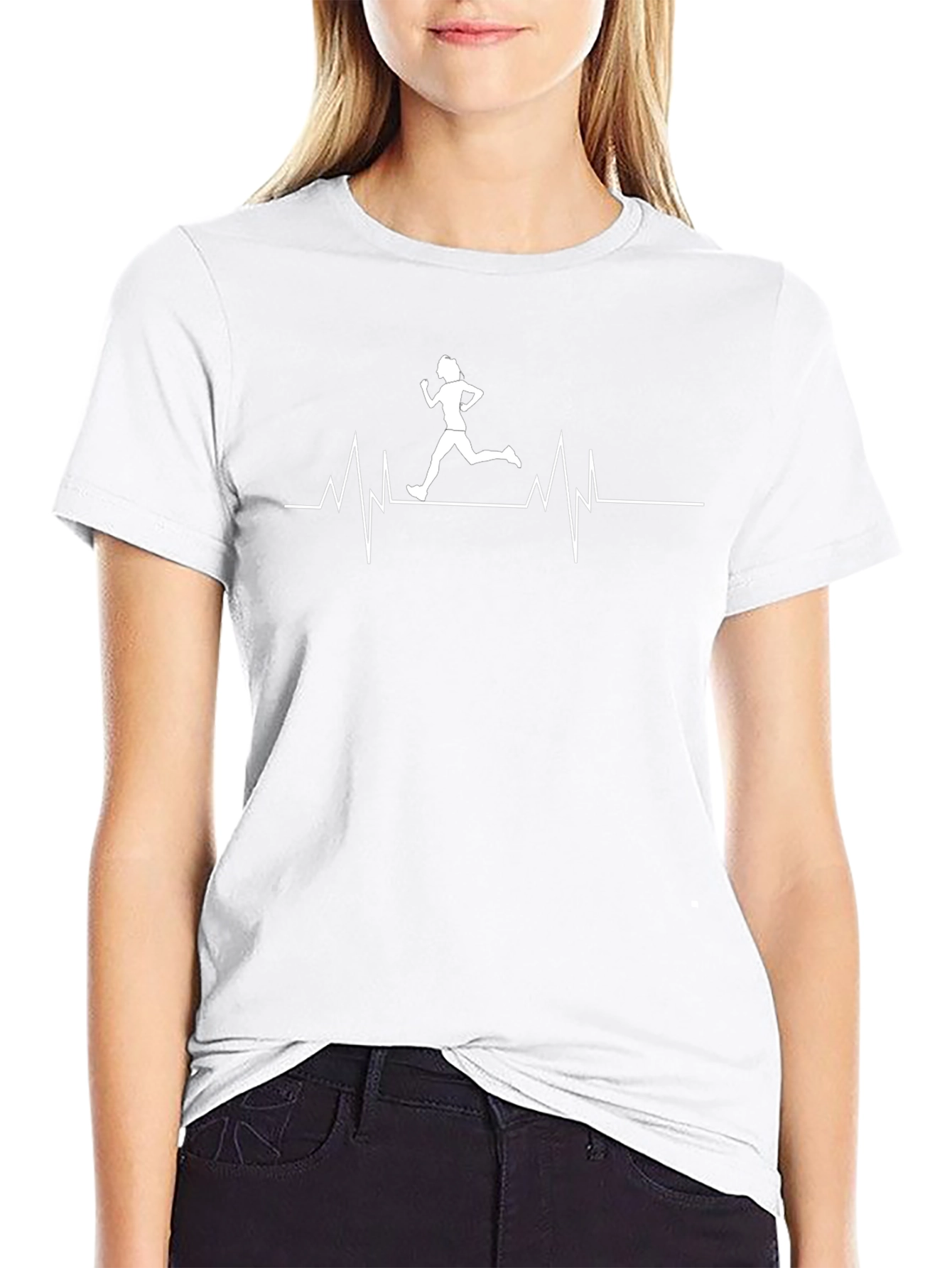 Runner Heartbeat Graphic T-Shirt
