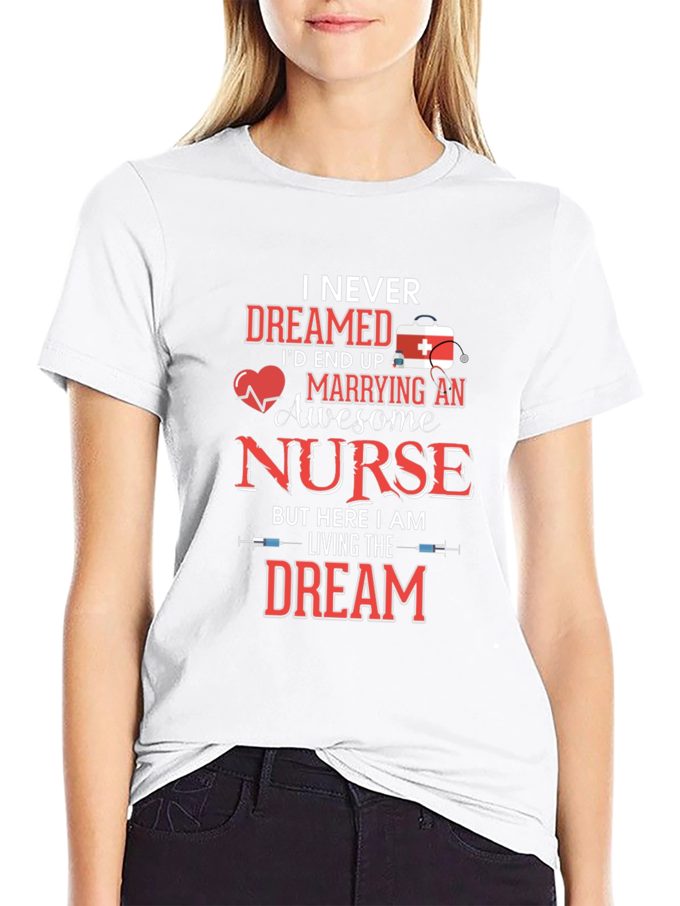 Awesome Nurse T-Shirt - Husband Gift