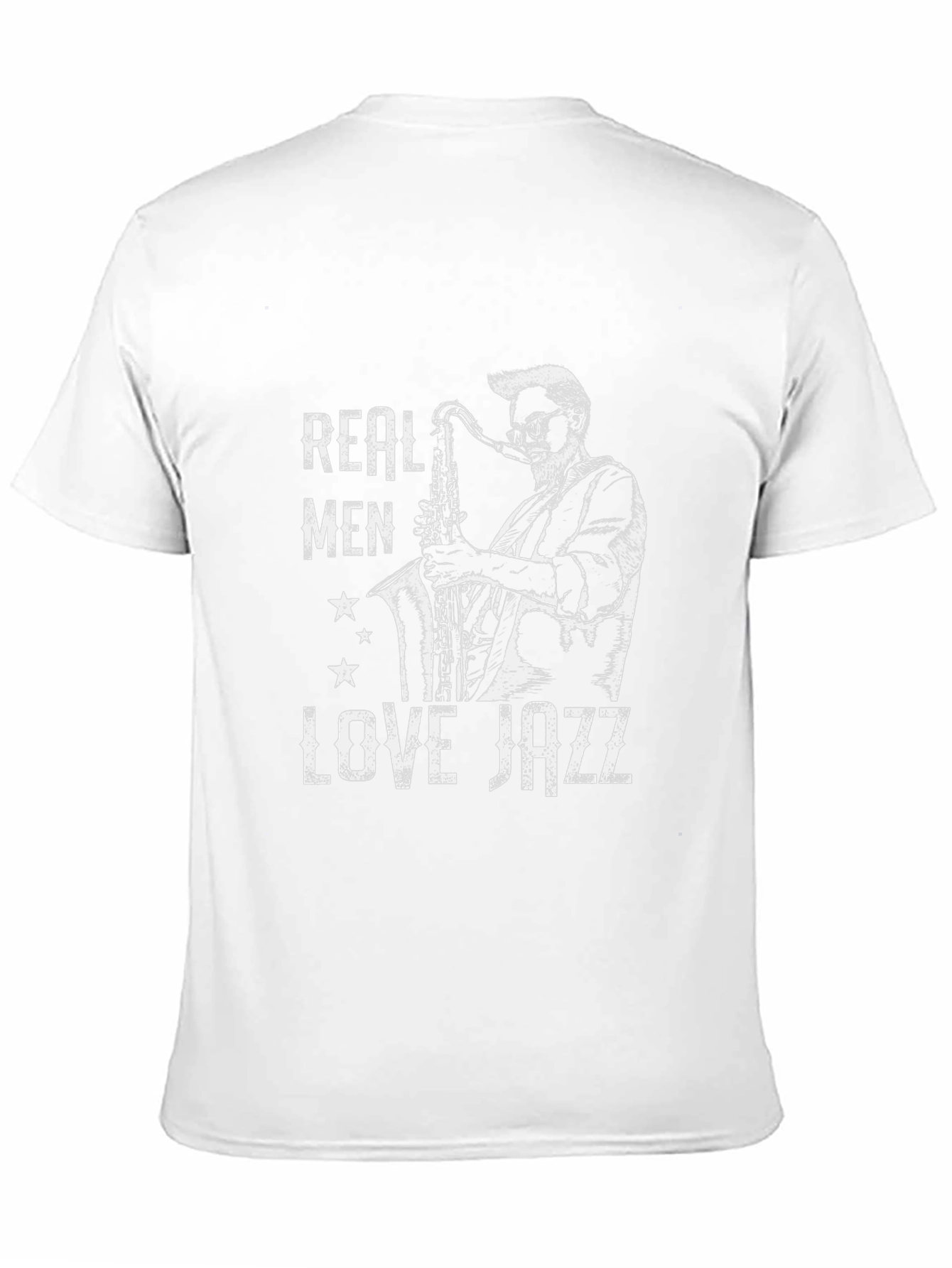 Real Men Love Jazz T-Shirt - Music Lover Tee