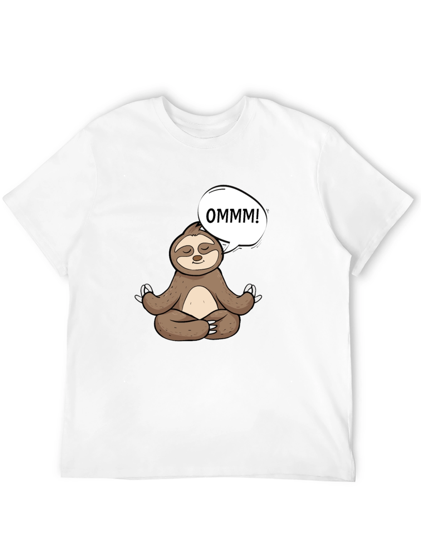 Meditating Sloth T-Shirt - OMMM