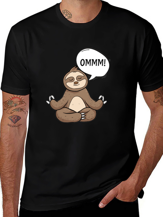 Meditating Sloth T-Shirt - OMMM