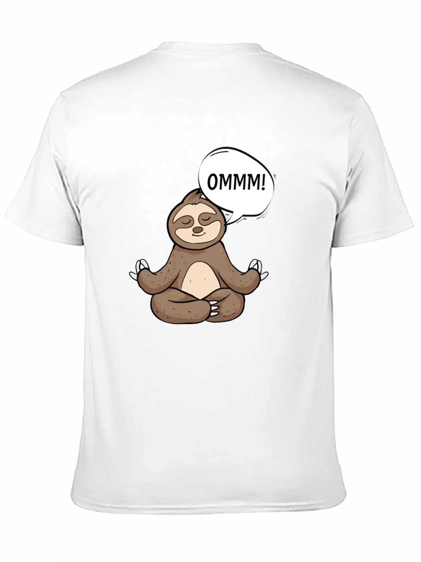 Meditating Sloth T-Shirt - OMMM