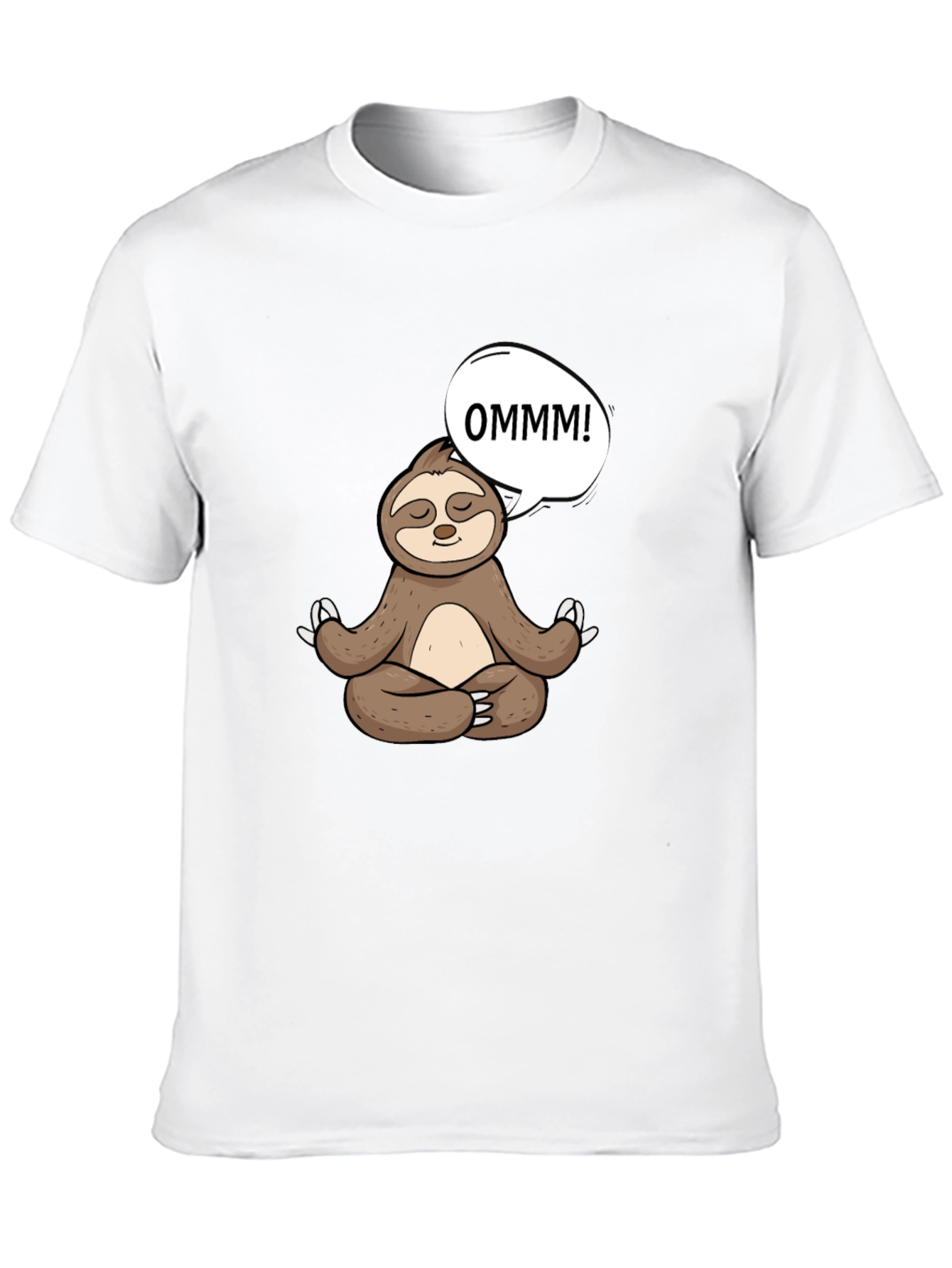 Meditating Sloth T-Shirt - OMMM