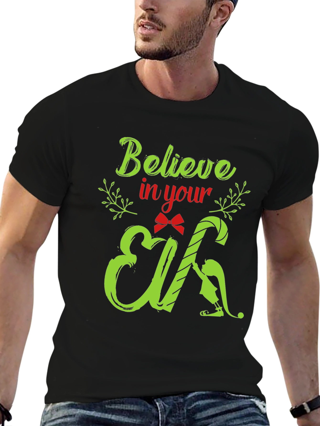 Believe In Your Elf Graphic Tee