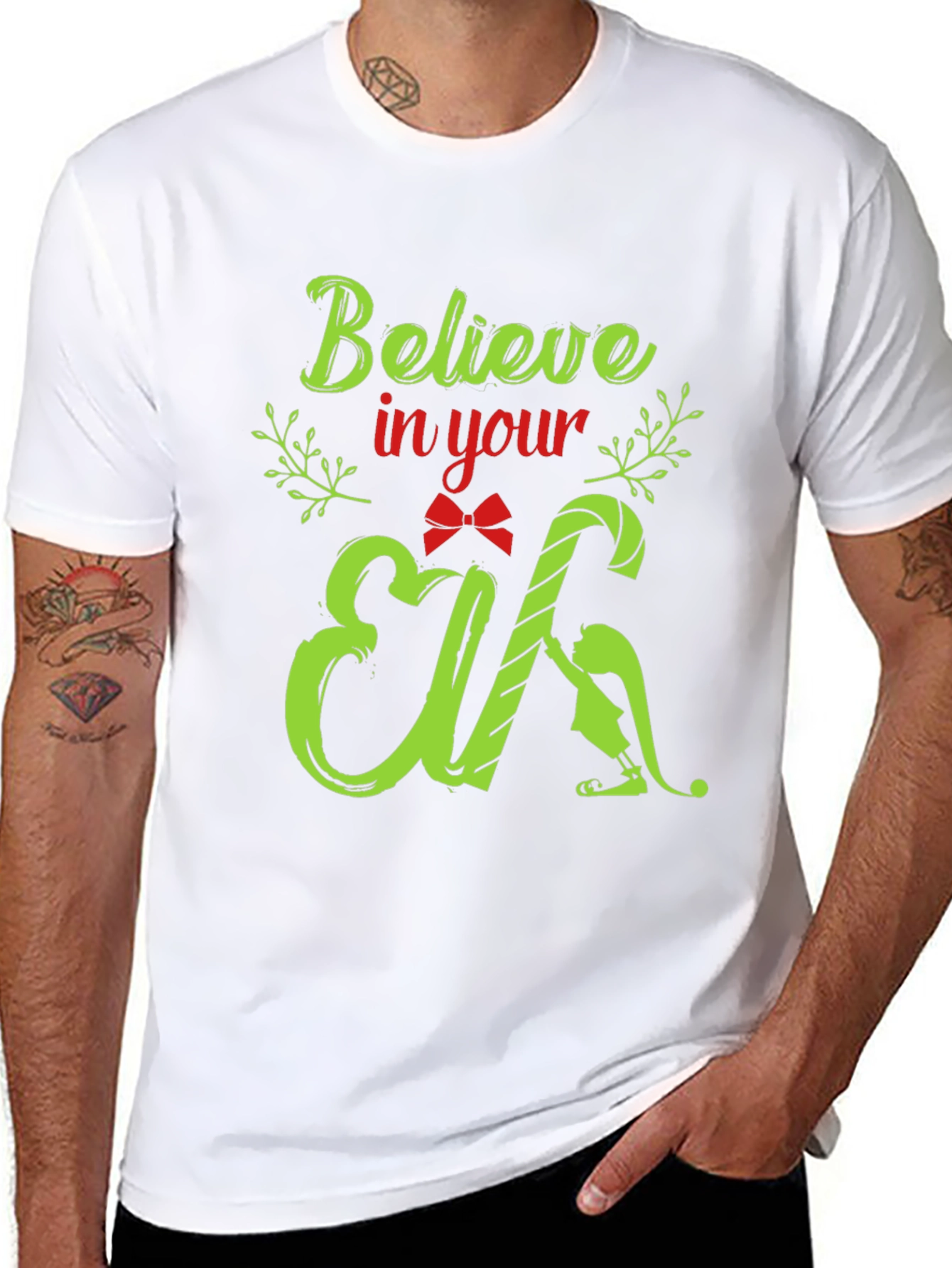 Believe In Your Elf Graphic Tee