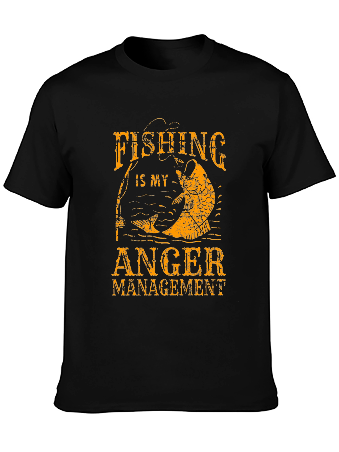 Fishing is My Anger Management T-Shirt