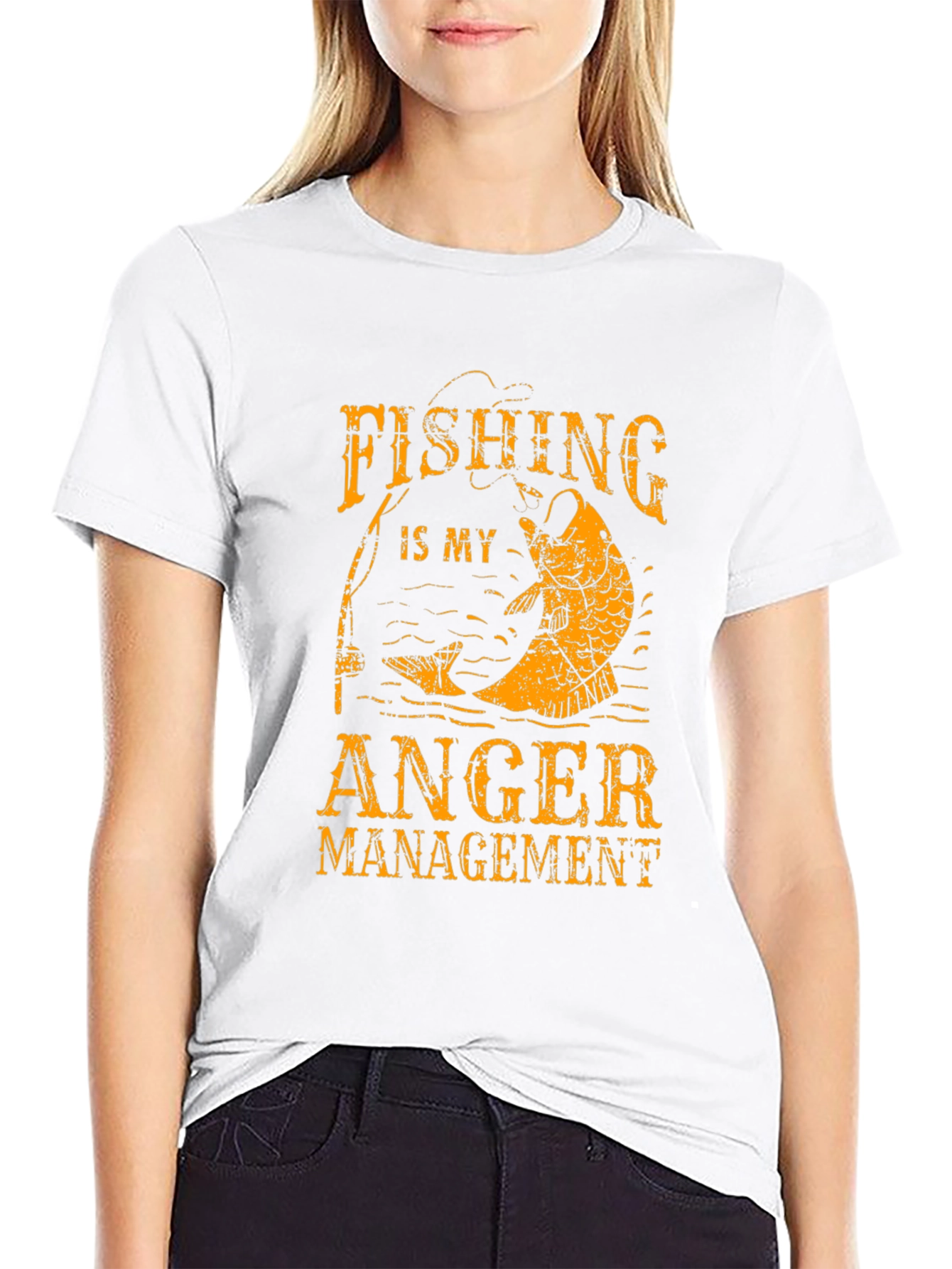 Fishing is My Anger Management T-Shirt