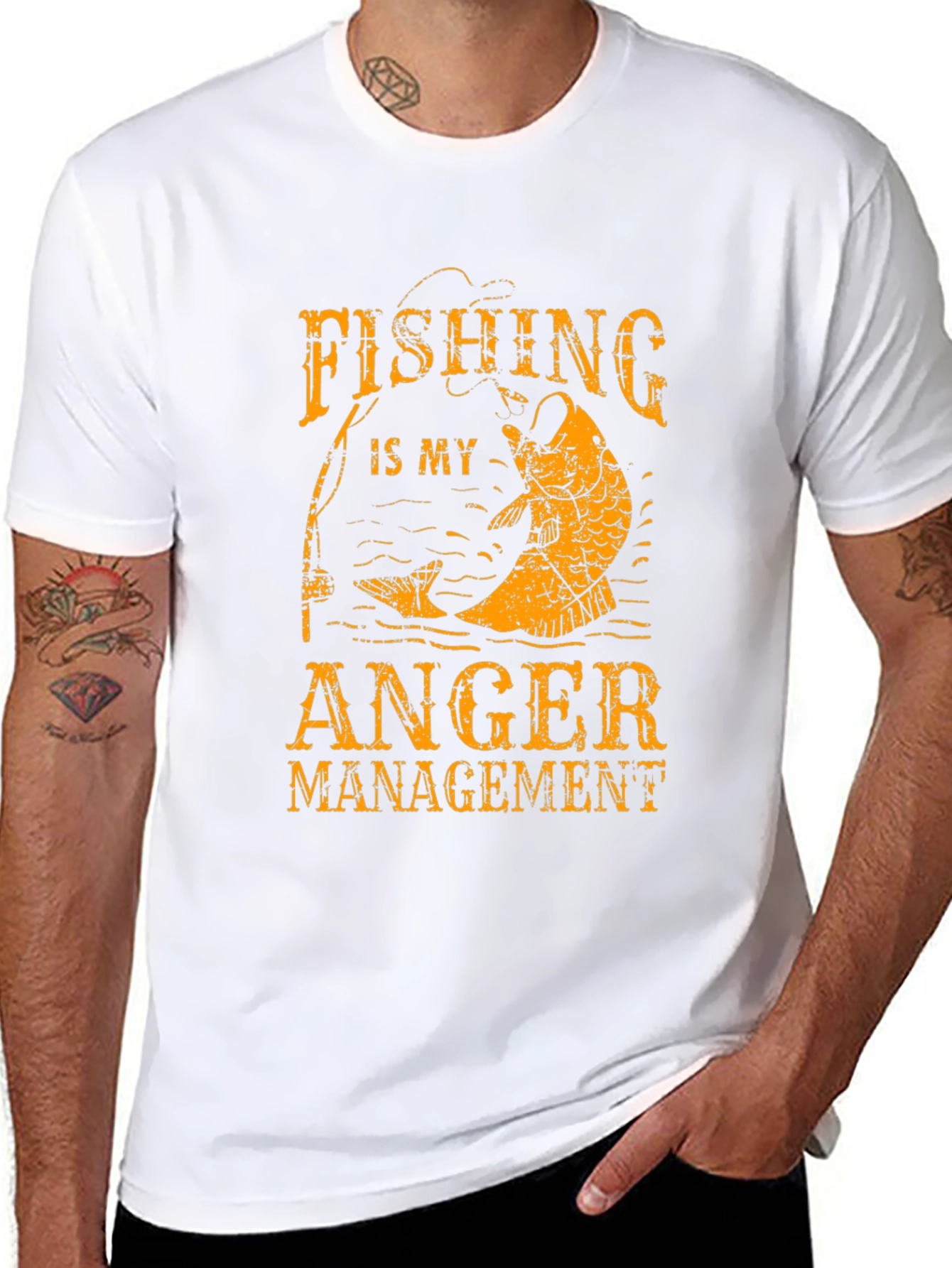 Fishing is My Anger Management T-Shirt
