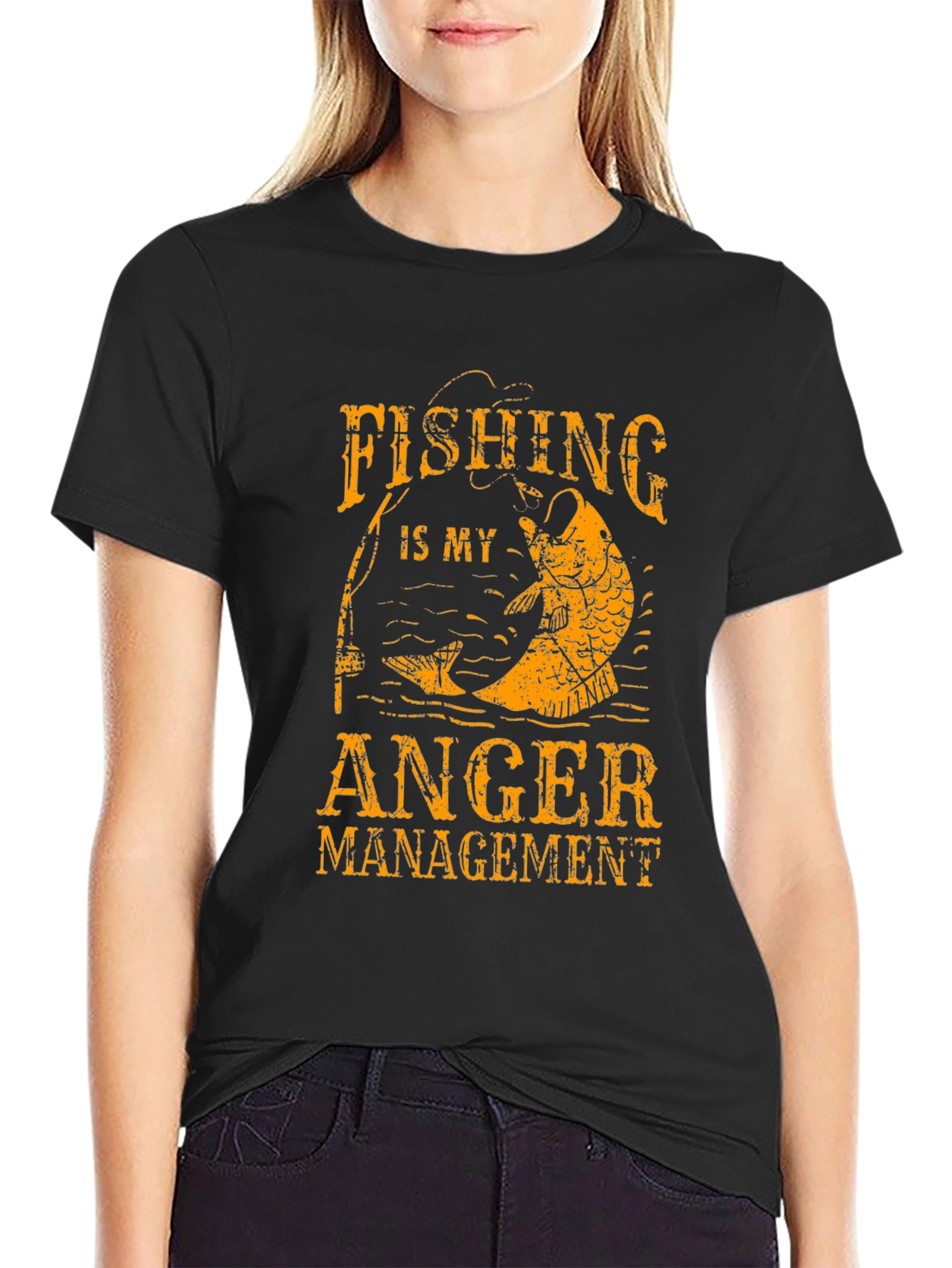 Fishing is My Anger Management T-Shirt