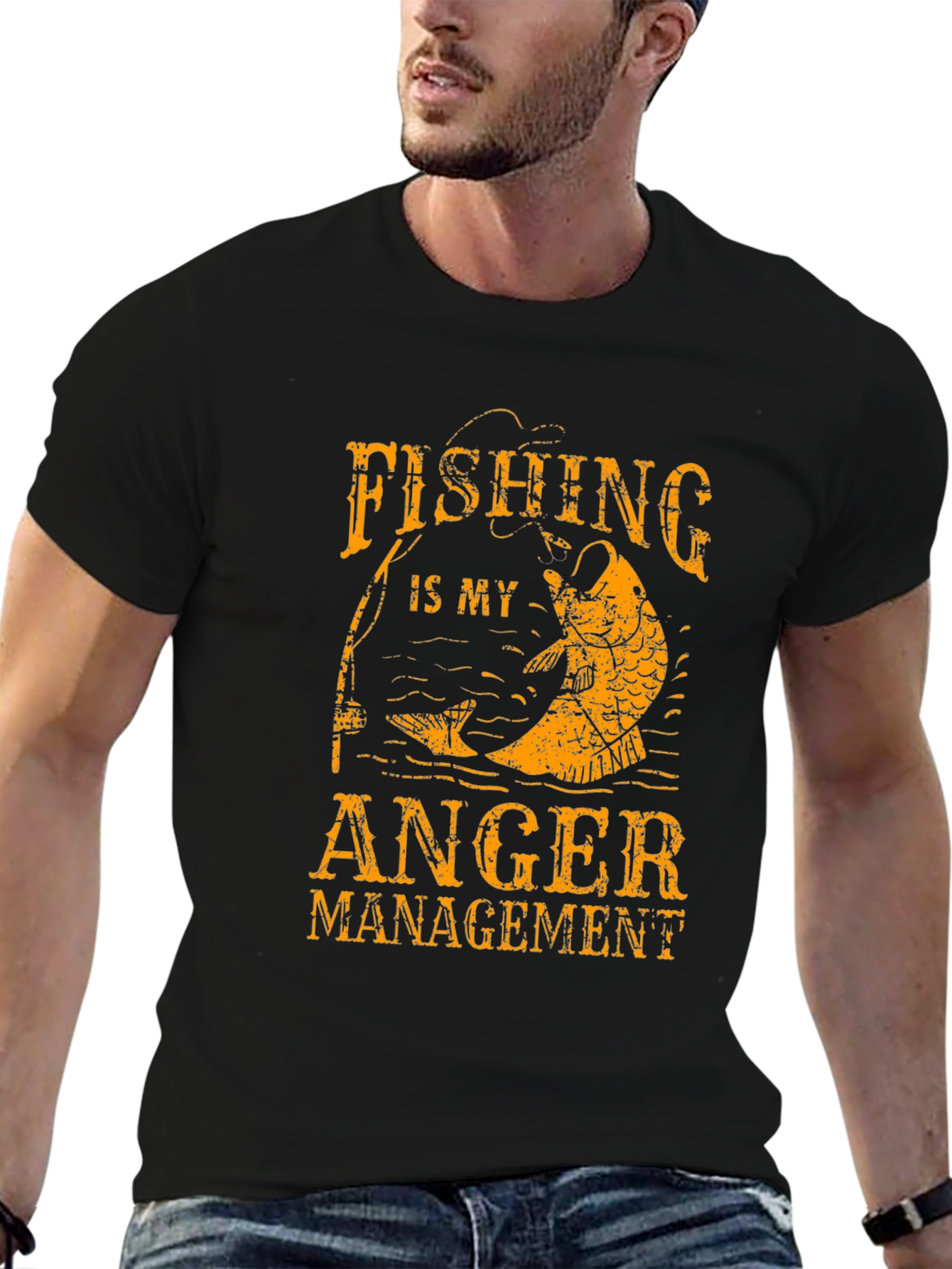 Fishing is My Anger Management T-Shirt